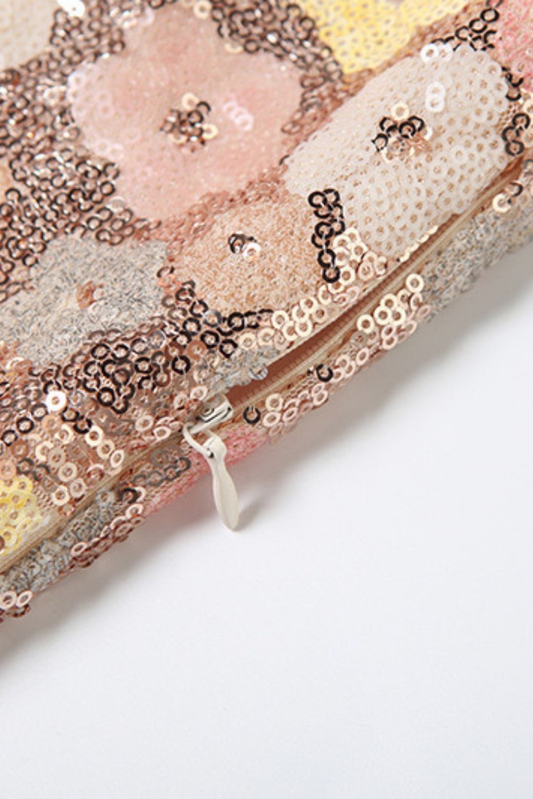 Sexy Slim Square Collar Sequin Bag Hip Slit Dress