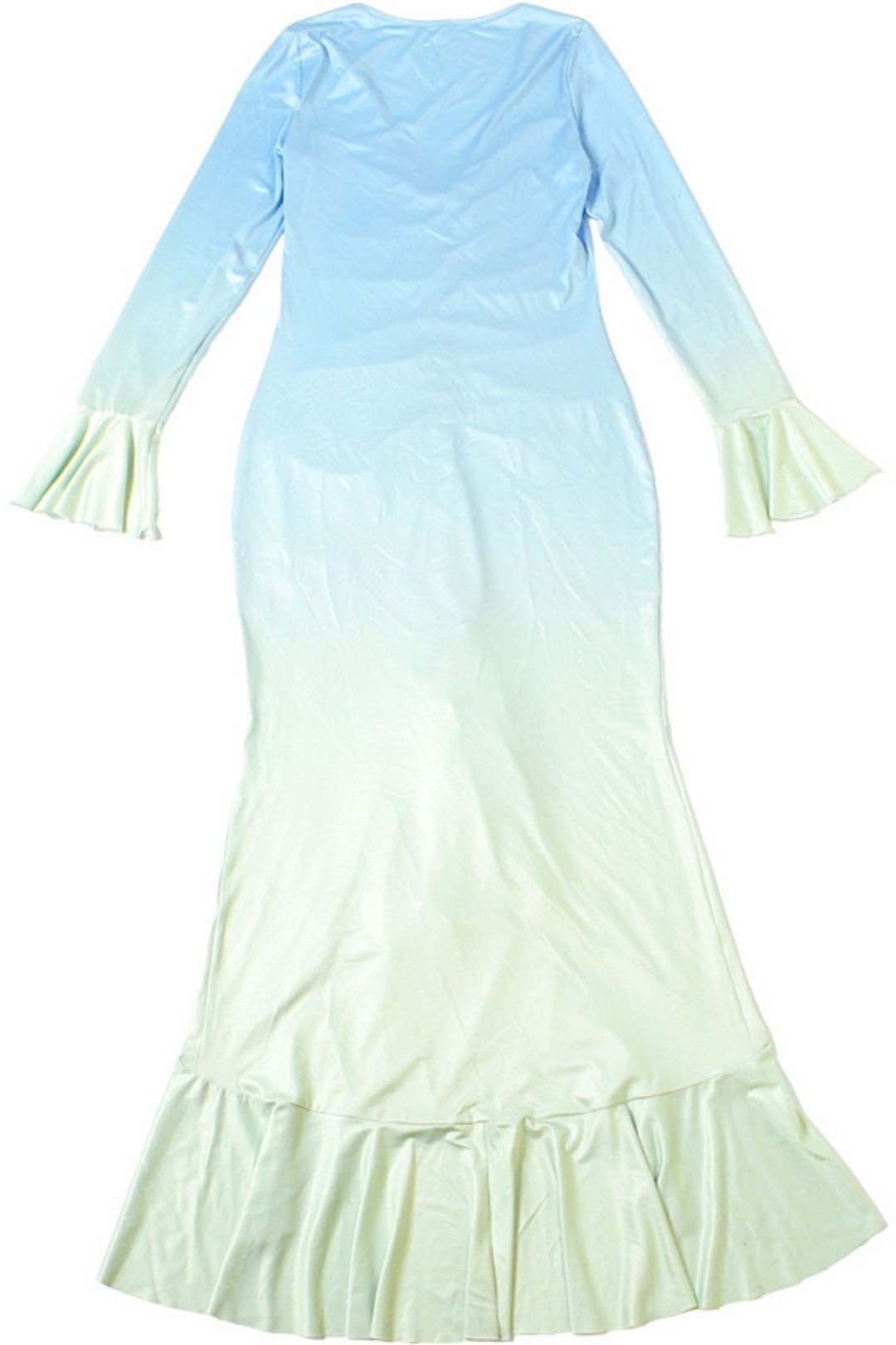 Sexy V Neck Hip-Covering Long-Sleeved Dress