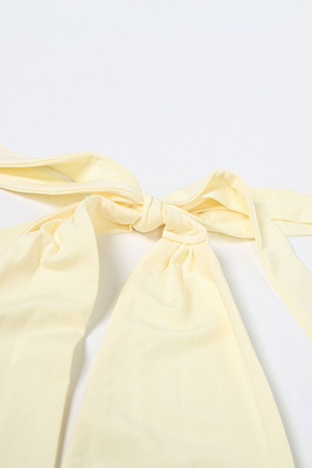 Sexy Mesh Stitching Deep V-neck Hanging Neck Strap Dress