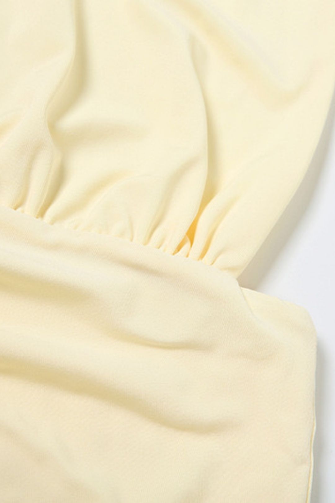 Sexy Mesh Stitching Deep V-neck Hanging Neck Strap Dress