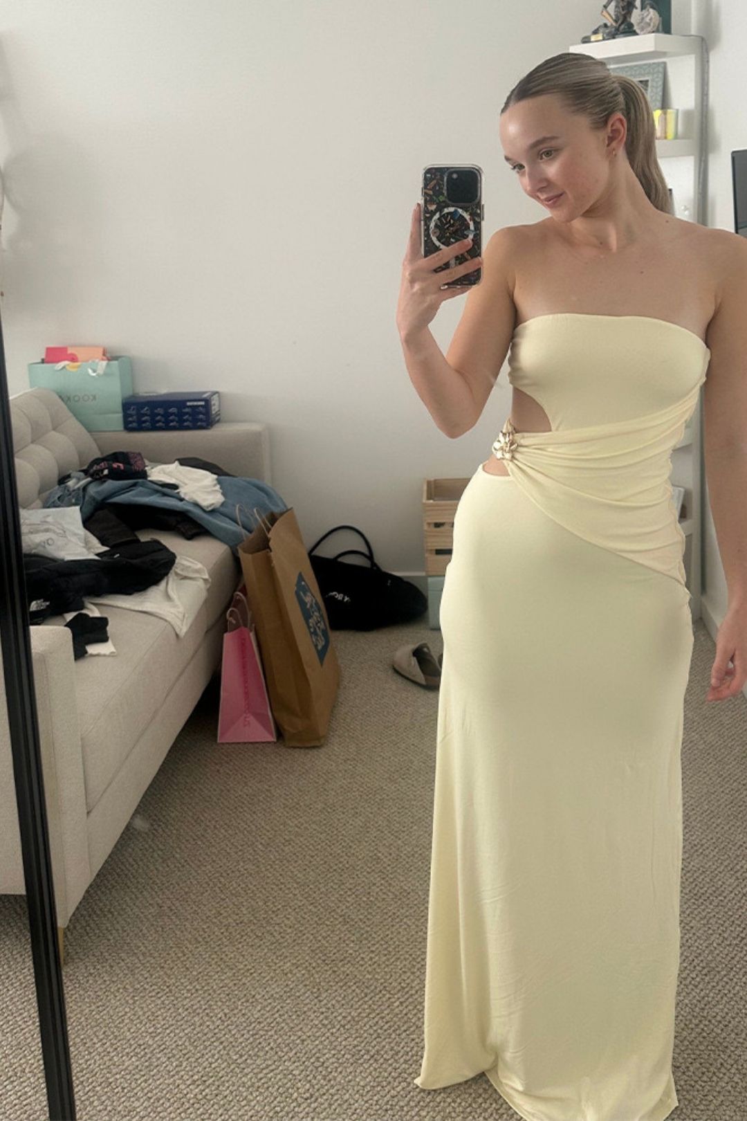 Sexy Spice Girl Side Waist Hollow Hip Dress