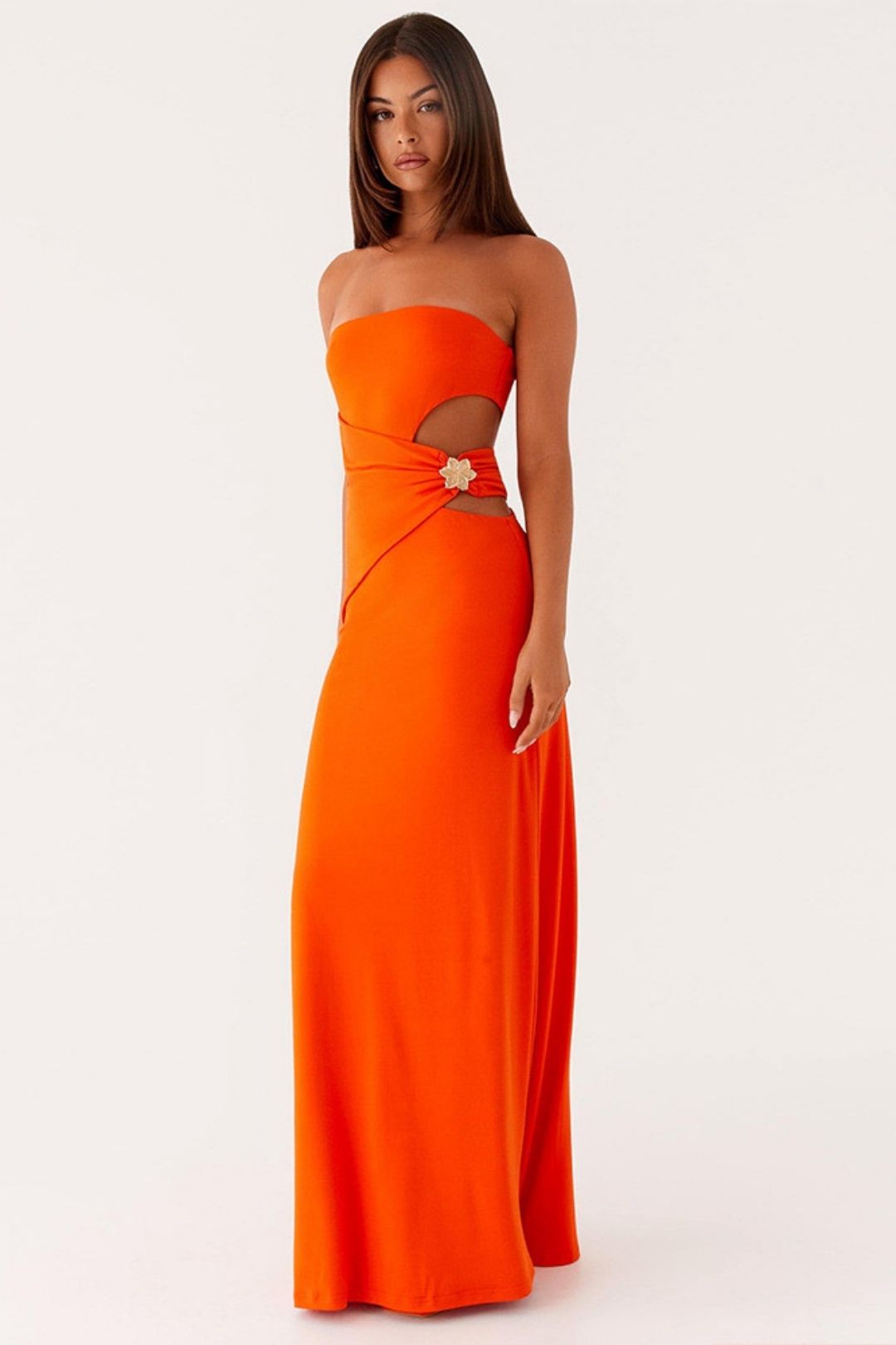Sexy Spice Girl Side Waist Hollow Hip Dress