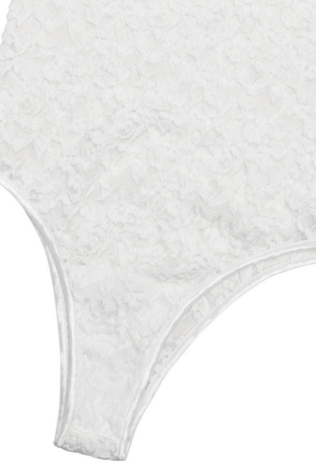 Sexy Half-sleeve Hollow-out Bodysuit