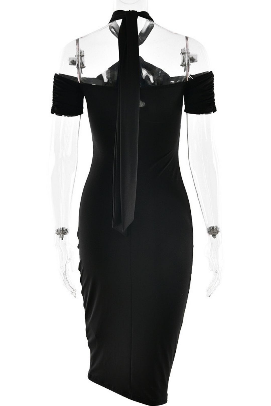 Elegant Halterneck Sexy Backless Sleeveless Dress