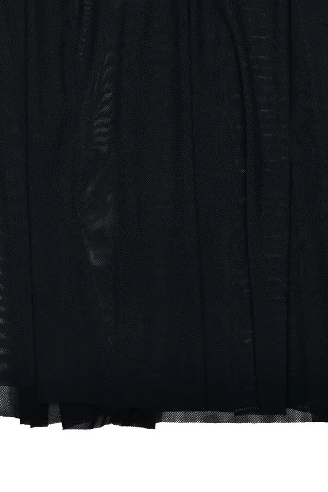 Sexy Backless Dress Mesh Pleated Slit Long Dress