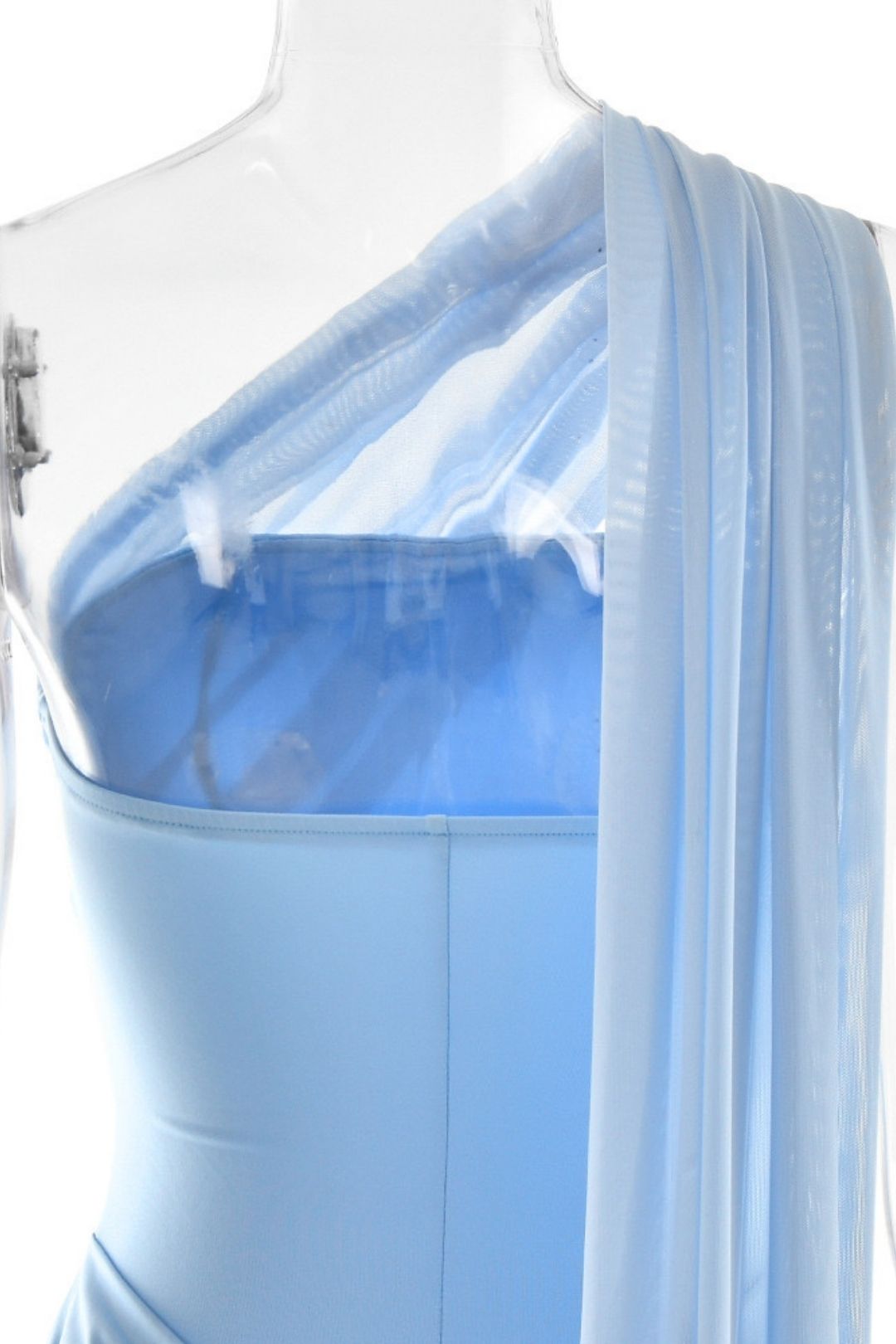 Pleated Sexy Spice Girl Strapless Dress