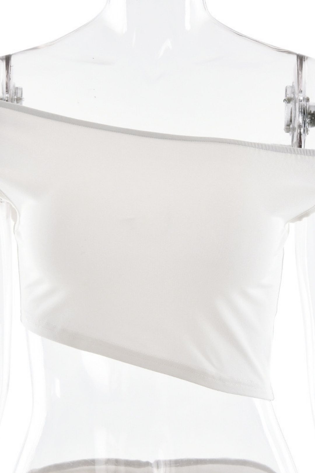 Sexy Tube Top Vest Pure Color Slit Long Skirt Two-Piece Set