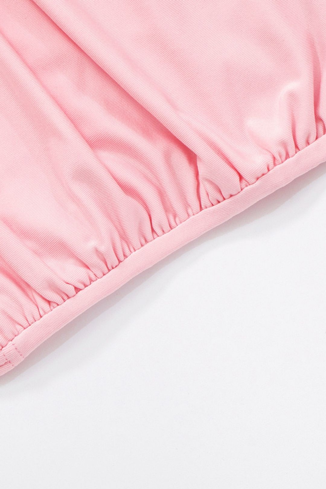 Solid Color V-neck Pleated Sexy Vest Top