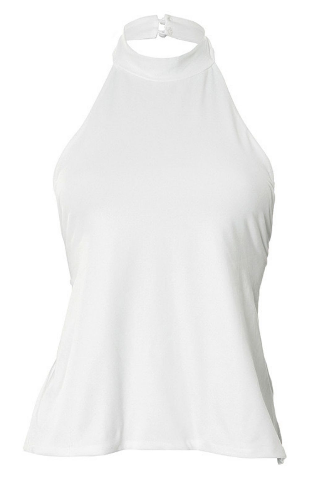 New Solid Color Neck Backless One-piece Sexy Top