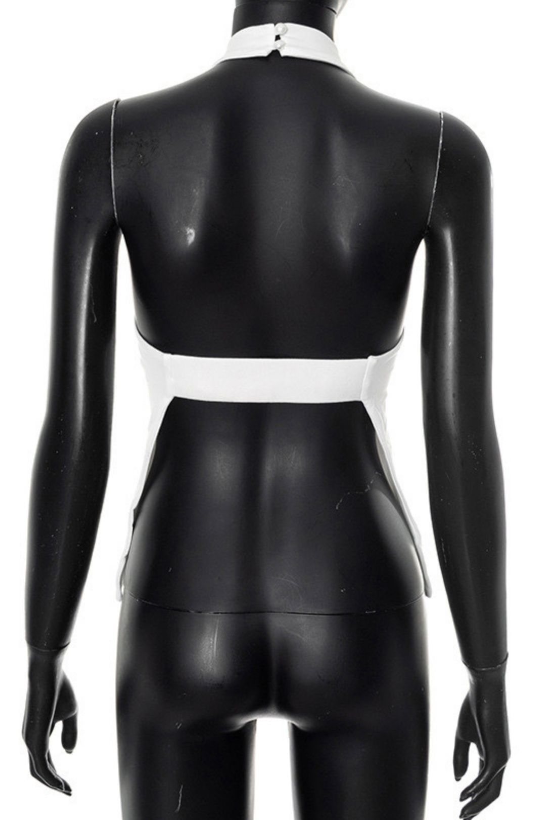 New Solid Color Neck Backless One-piece Sexy Top