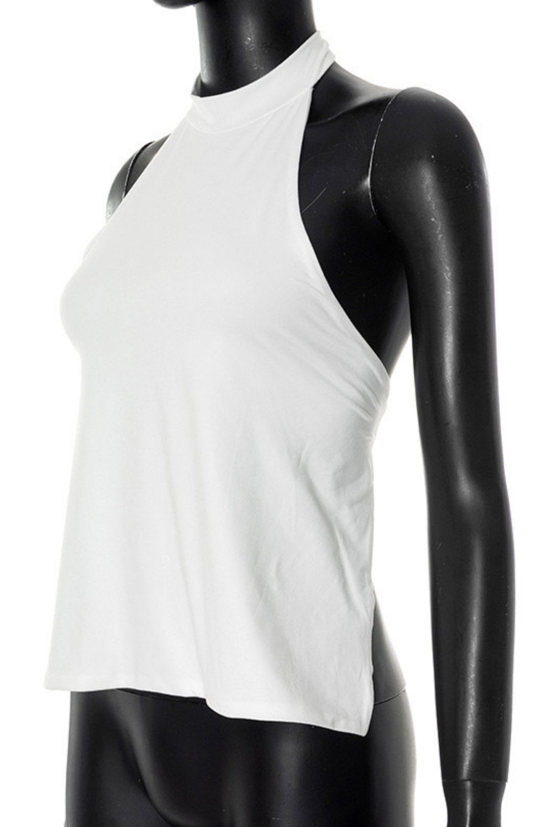 New Solid Color Neck Backless One-piece Sexy Top