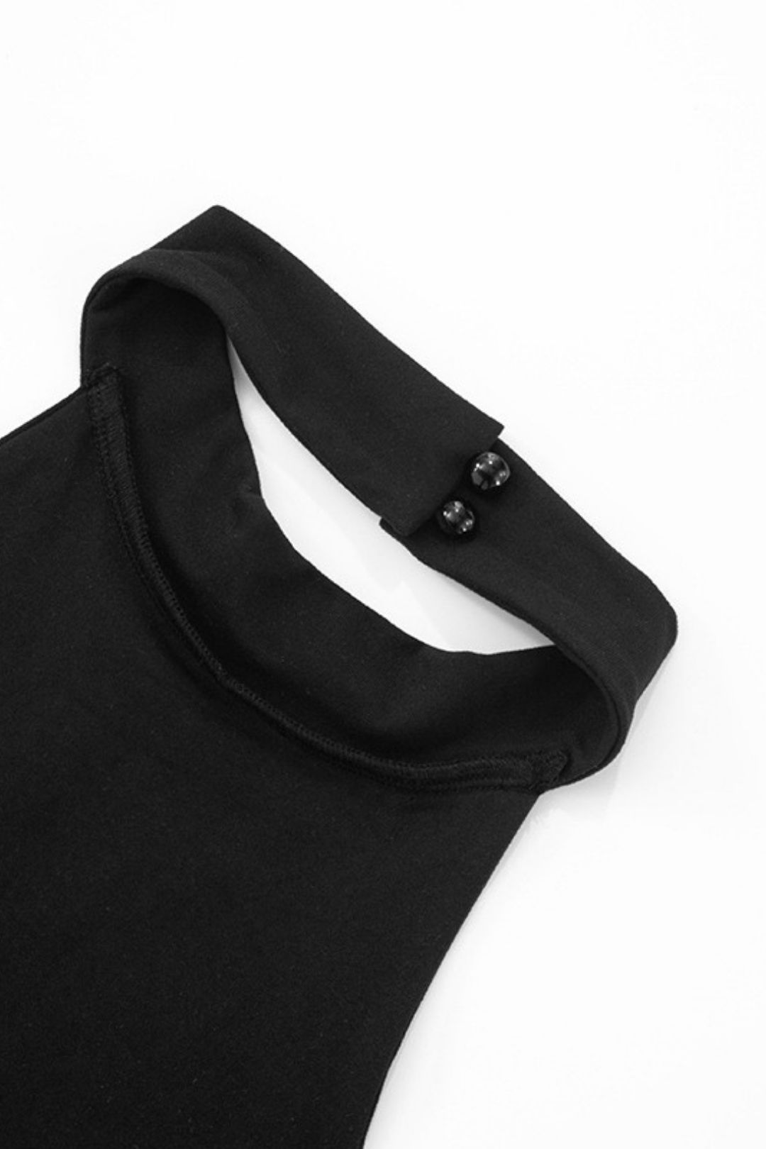 New Solid Color Neck Backless One-piece Sexy Top