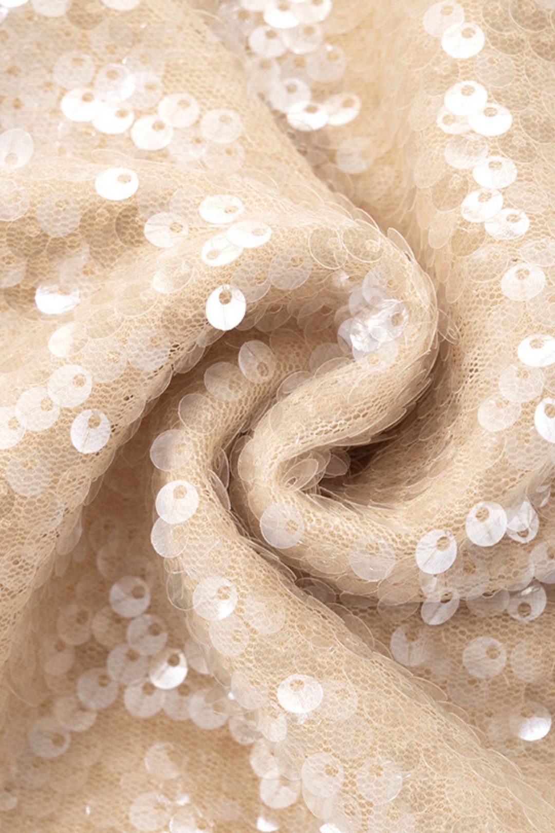 Sequin Camisole Hip-Covering Short Skirt Suit