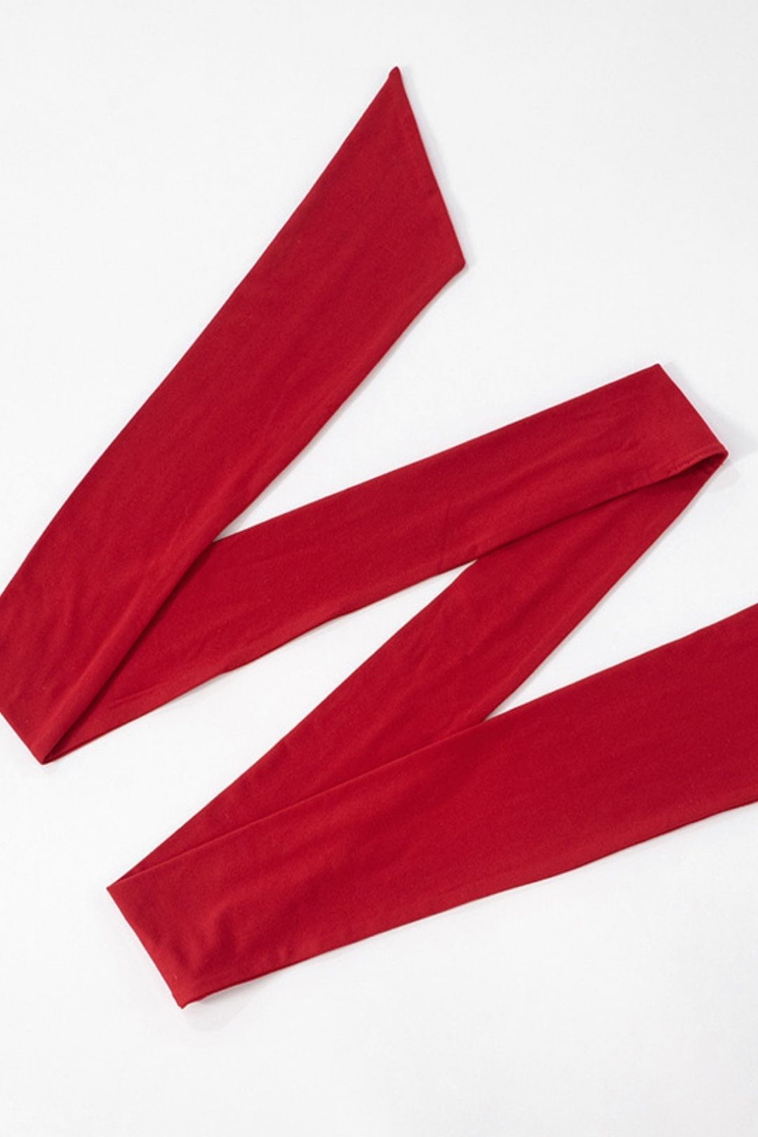 Summer Pure Color U-Neck Ribbon Cut Out Metal Ring Backless Dress