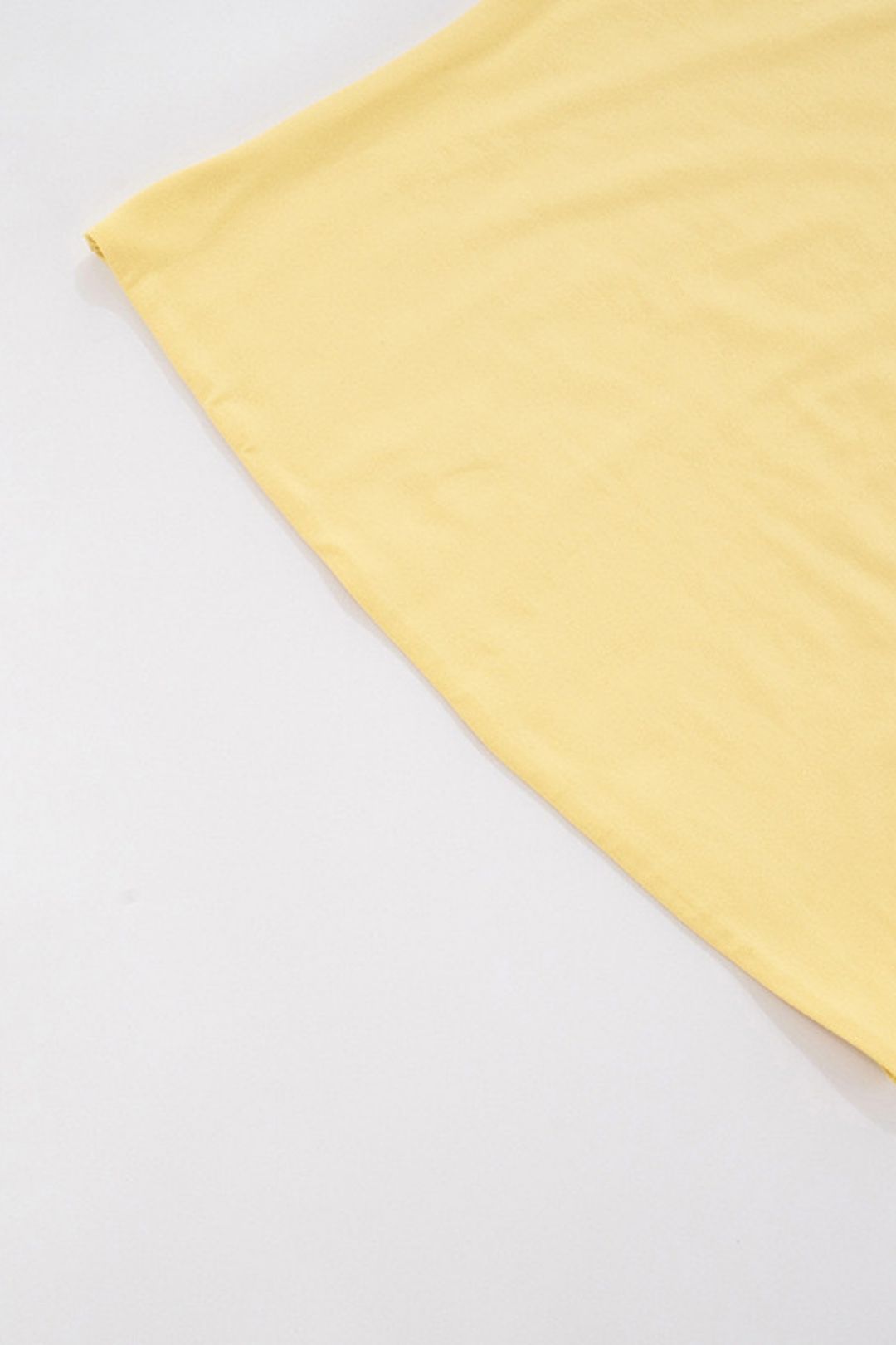 Solid  Color V Neck Horn Long-Sleeved Slim T-Shirt Tops