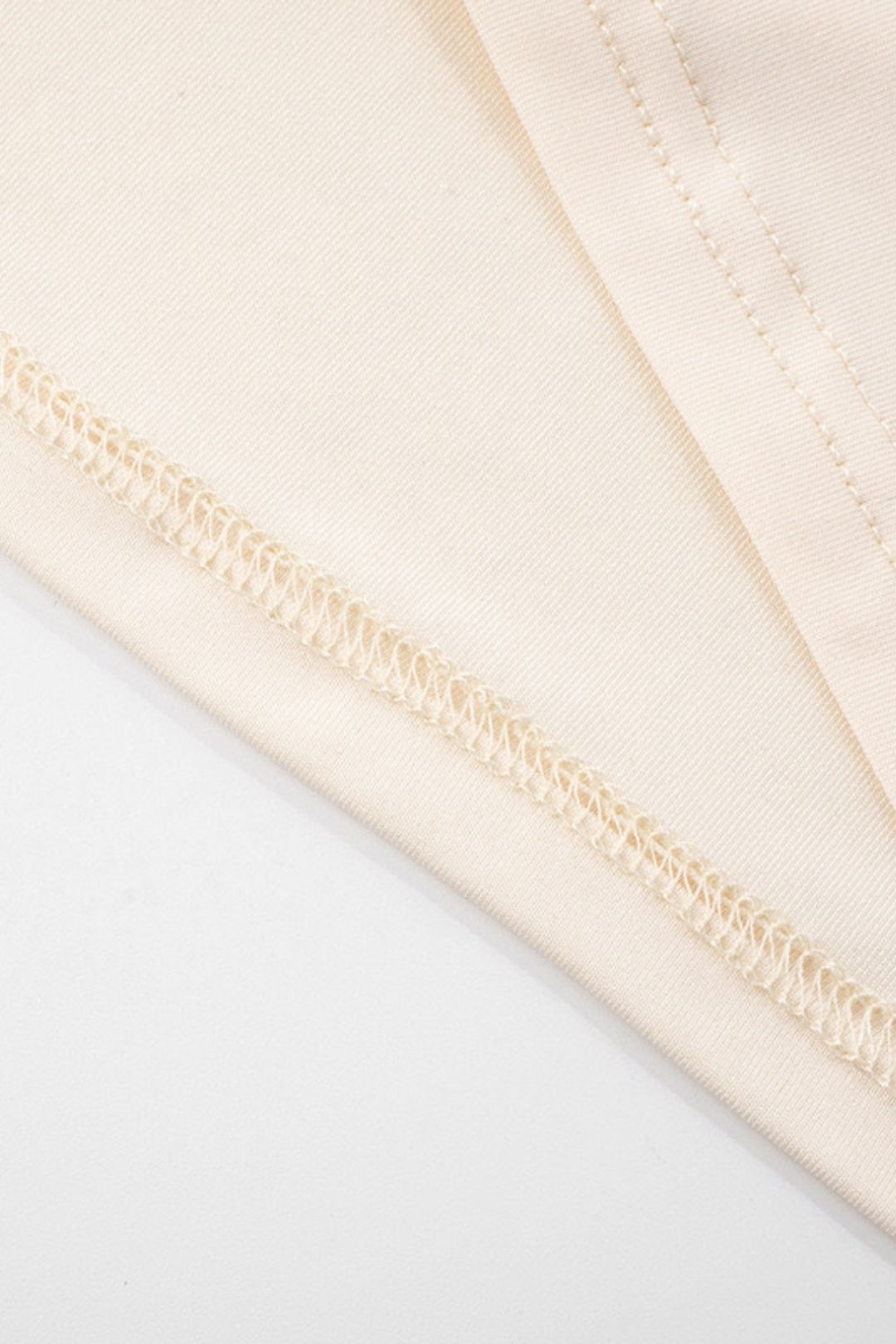 Solid Color Pleated Shoulder Slim-fit Shoulder Top