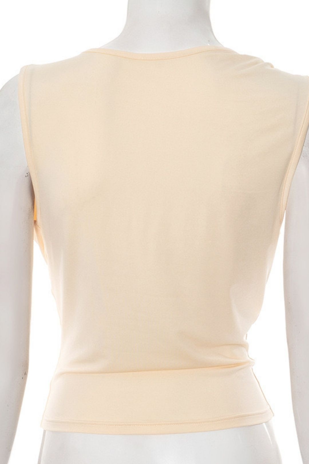 New Pure Color Swing Collar Silver Buckle Short-sleevedt-shirt Tops