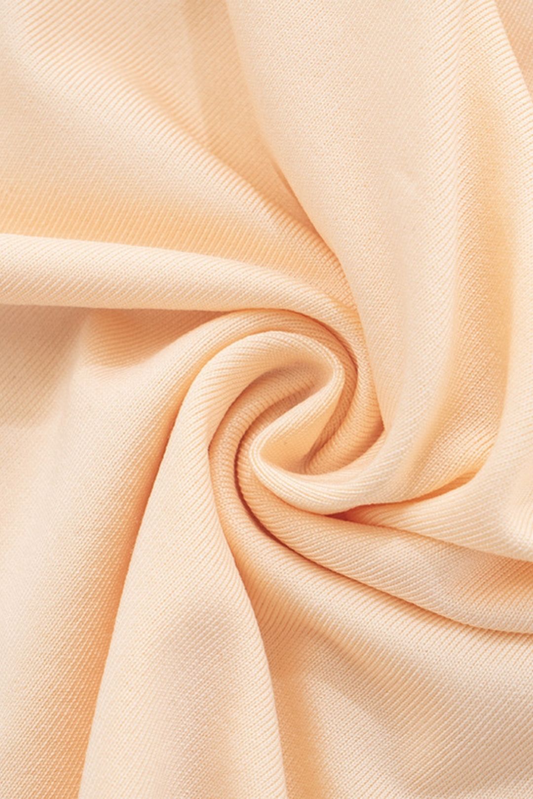 New Pure Color Swing Collar Silver Buckle Short-sleevedt-shirt Tops