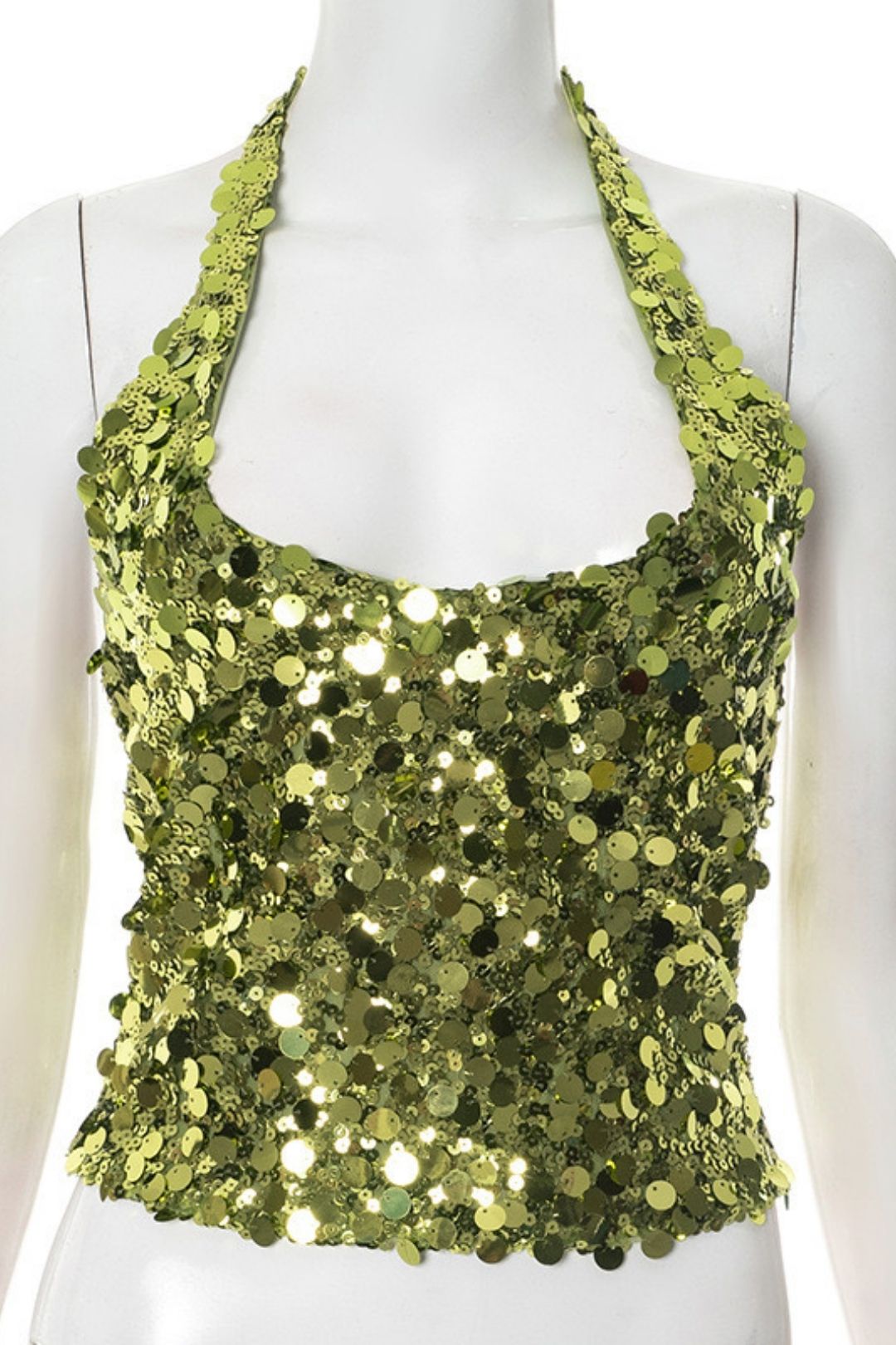 Summer New  See-Through Mesh Pullover One-Shoulder Curved Hem Top