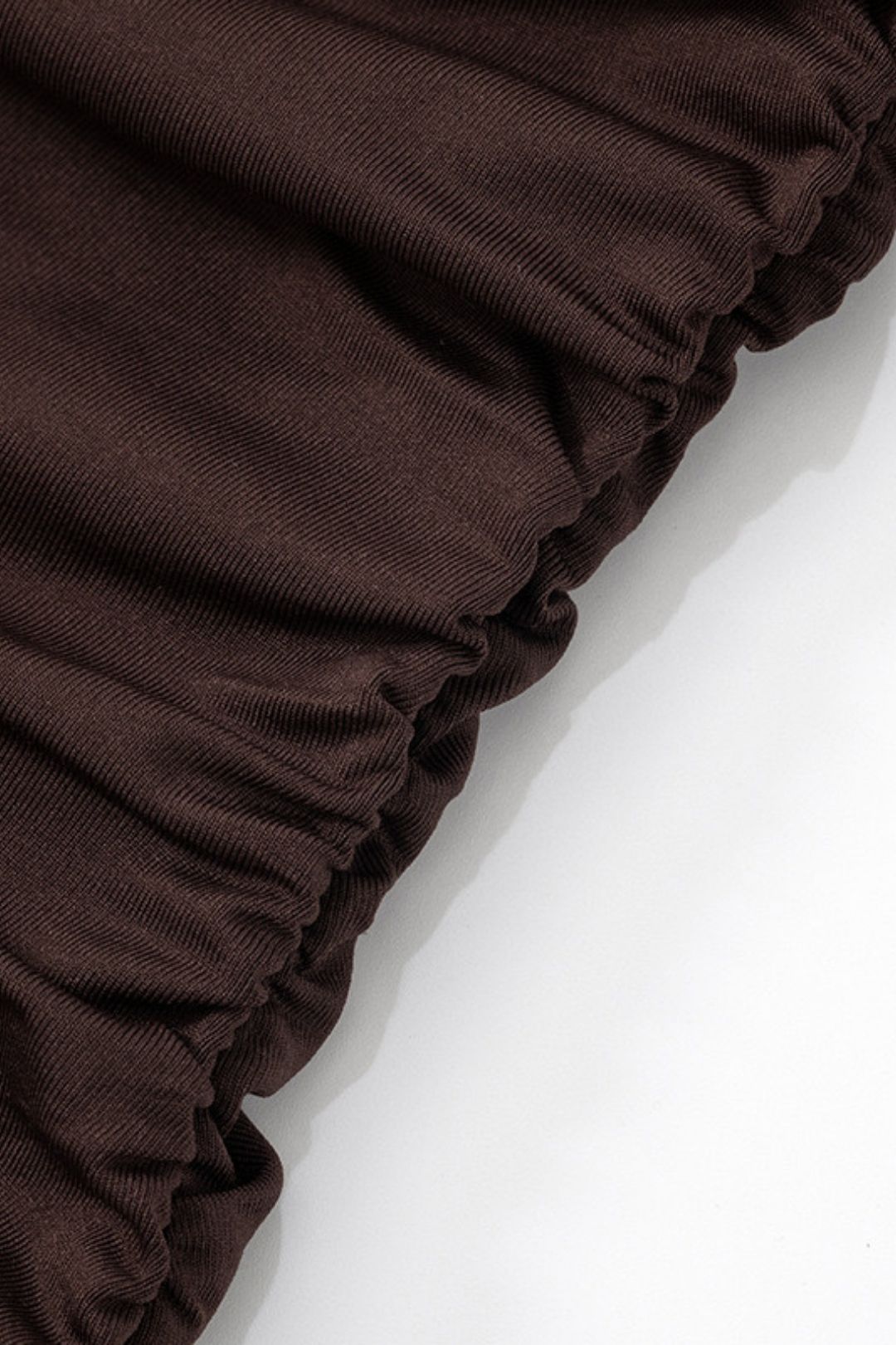 Solid Color Shoulder Sexy Hip Dress