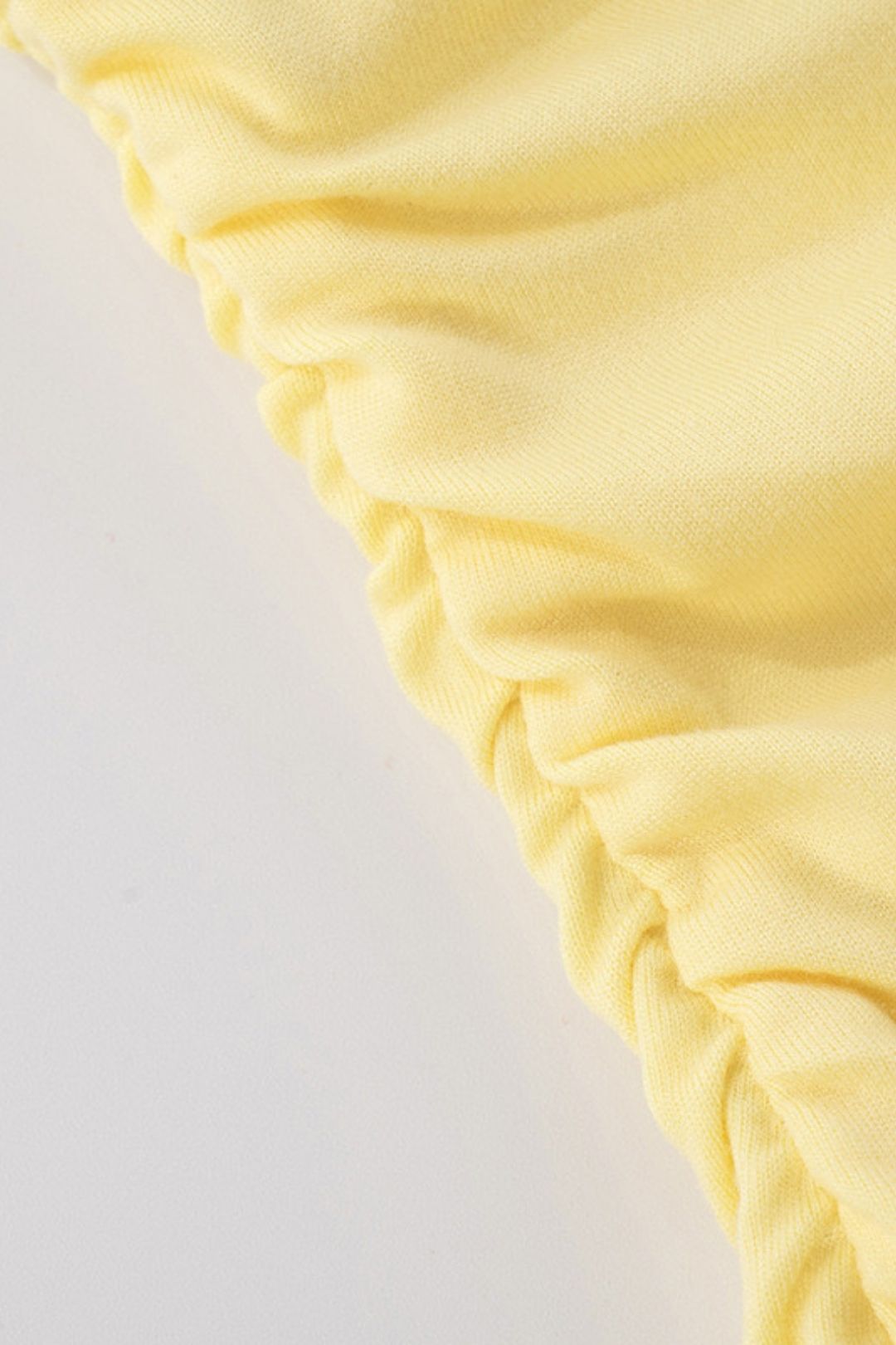 New Solid Colorsling V-neck Ruffled Sexy Dress Women