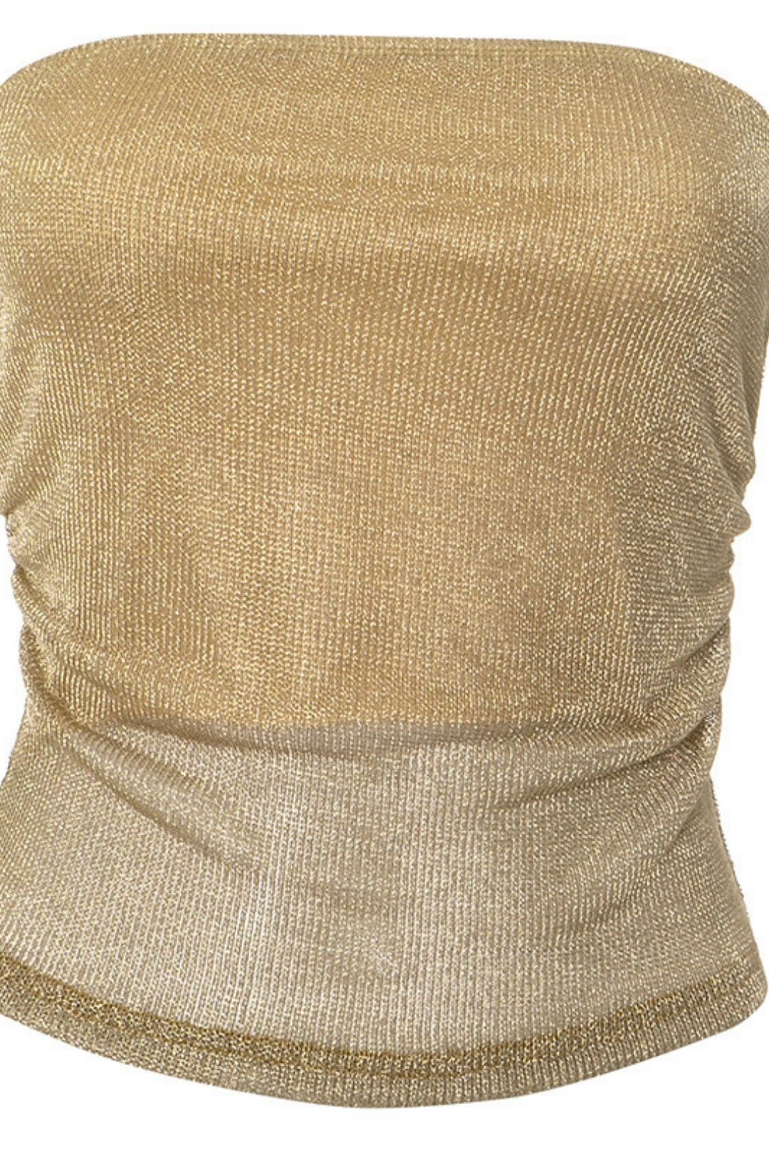 Summer  New Pure Color Tube Top Mesh Backless Sexy Vest Top