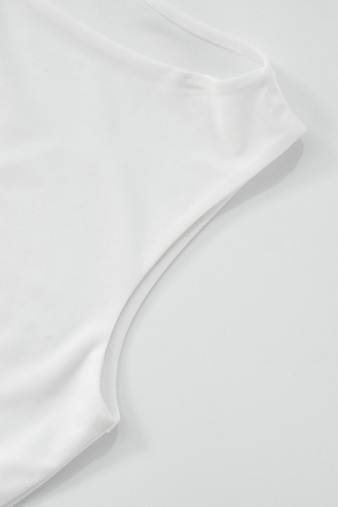 Summer Amazon New Shoulder Collar Metal Decorated Slim-fit Vest