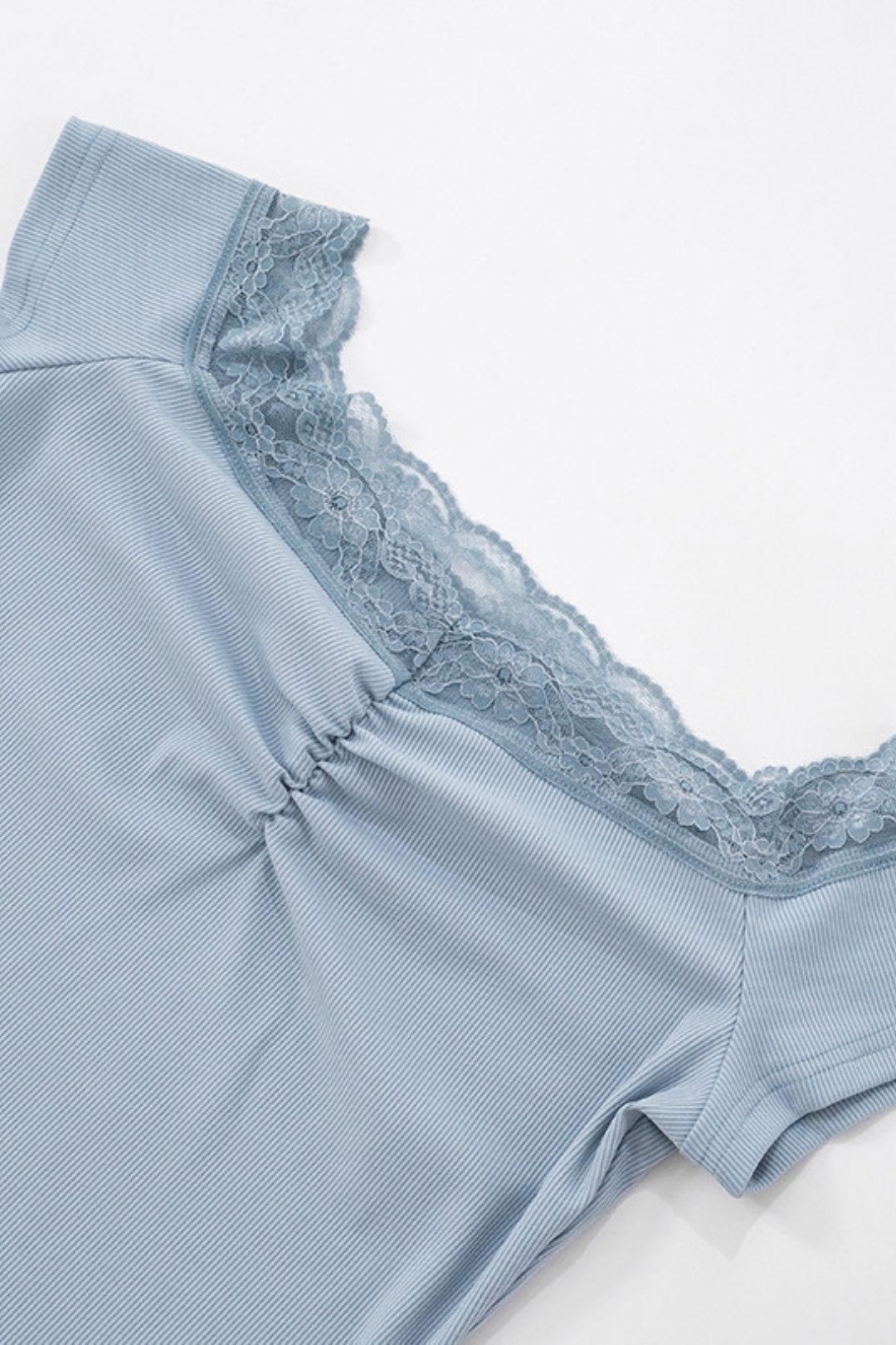 Summer New Pure Color Sleeveless One-line Collar Pace Sexy Shirt