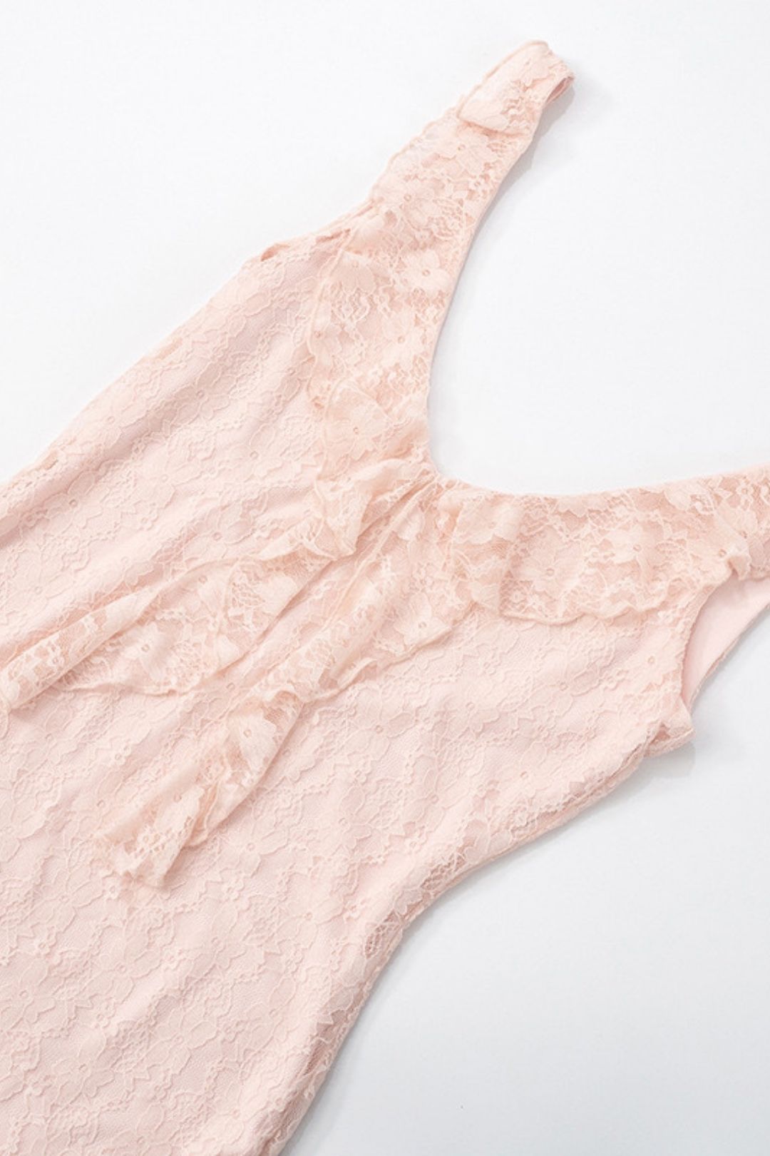 New Solid Color V-neck Sexy Lace Dress