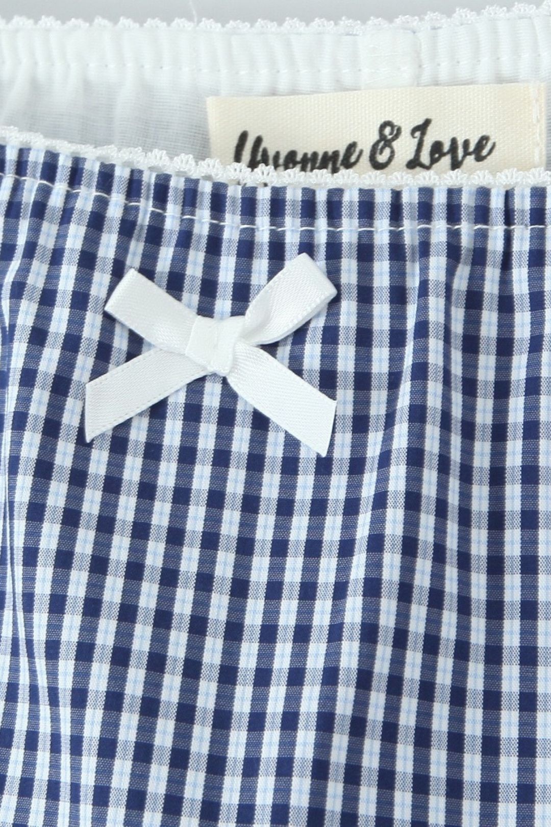 Plaid 2-piece Set Sexy Slim Short-sleeved Shirt + Chic Bow Mini Skirt