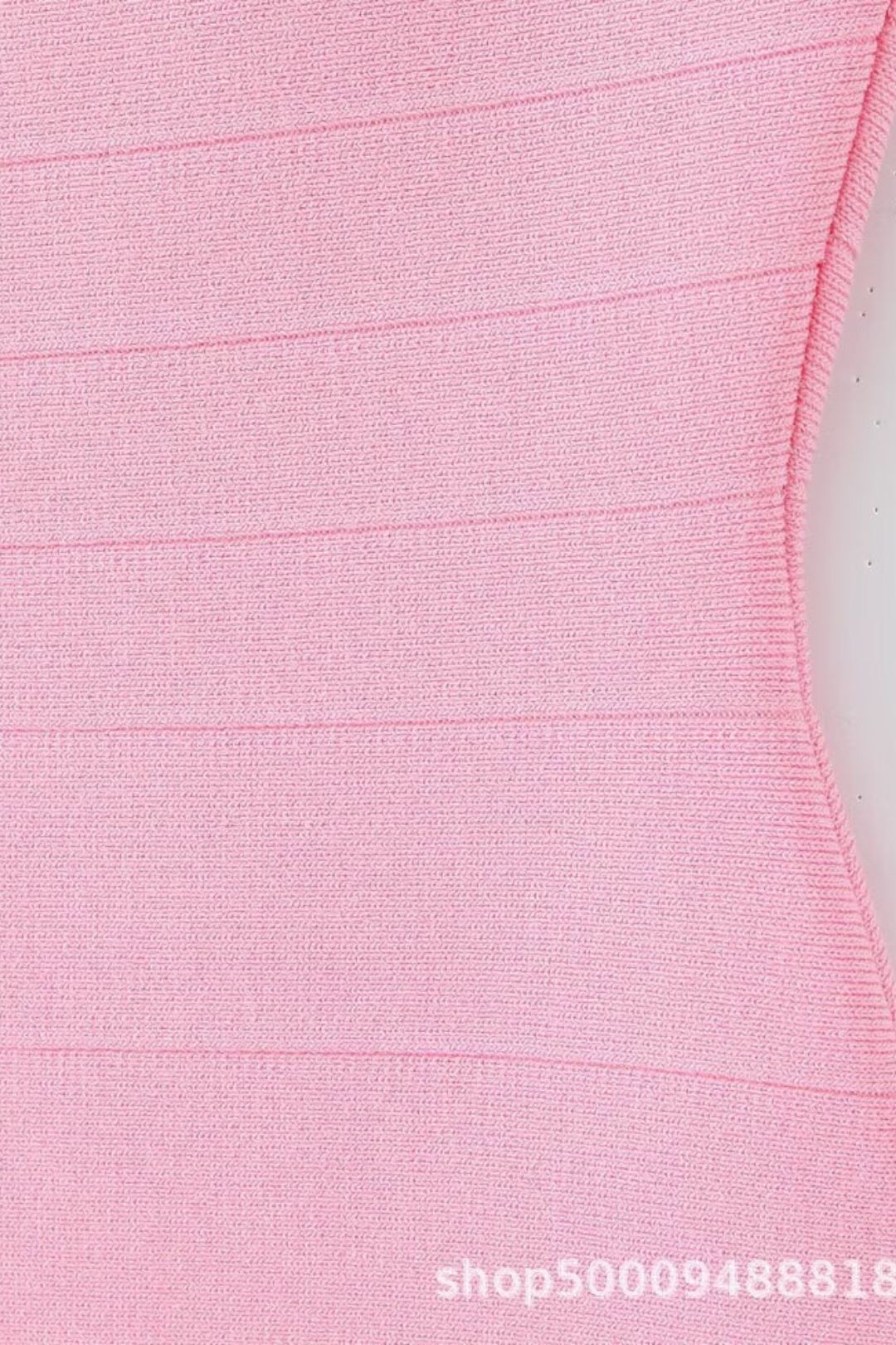 U-neck Chic Sleeveless Short Knitted Dress