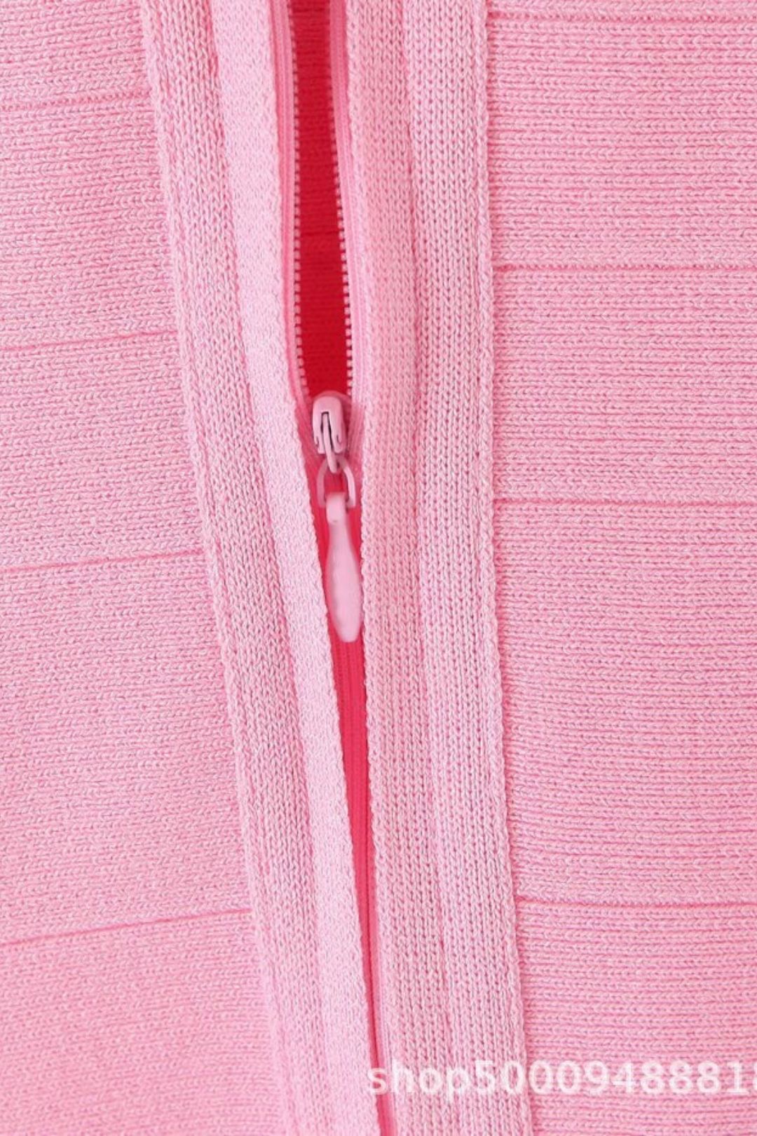 U-neck Chic Sleeveless Short Knitted Dress