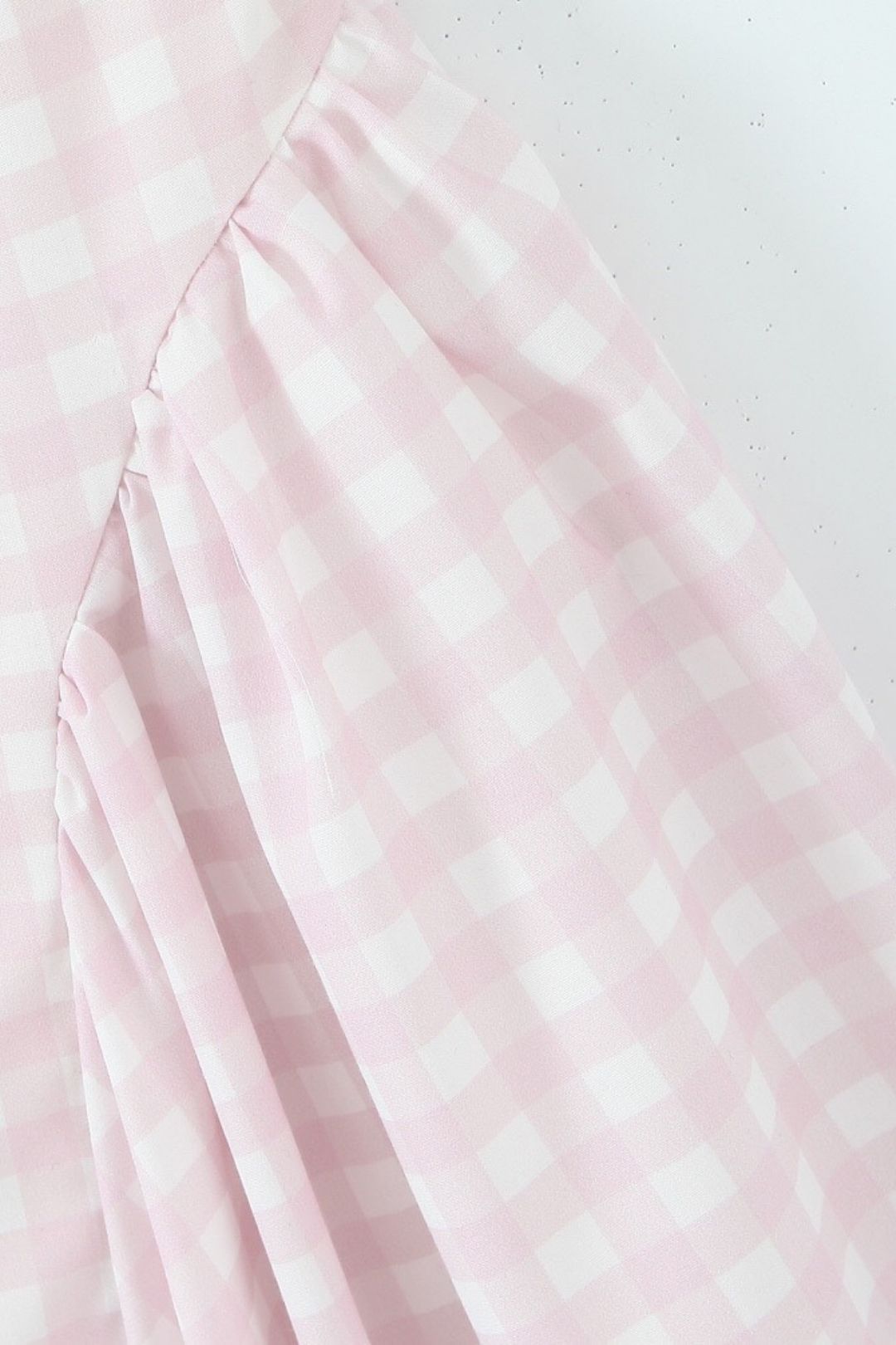 Plaid Yarn-dyed Mid-length Vest Dress