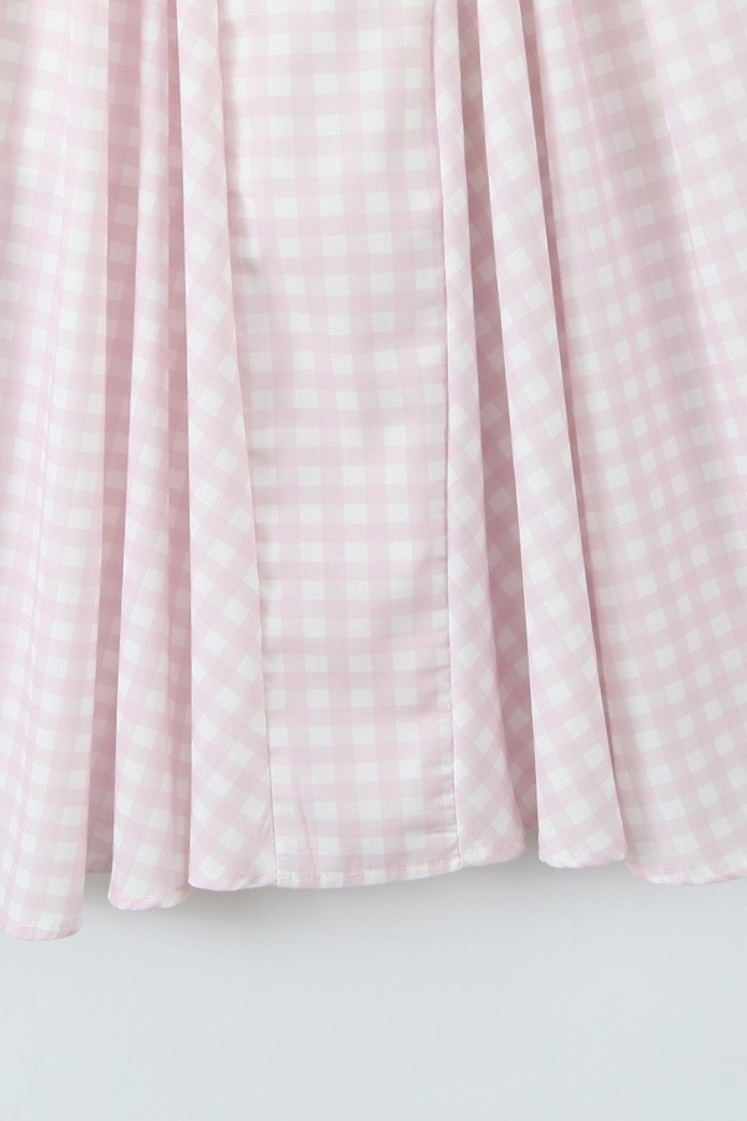 Plaid Yarn-dyed Mid-length Vest Dress