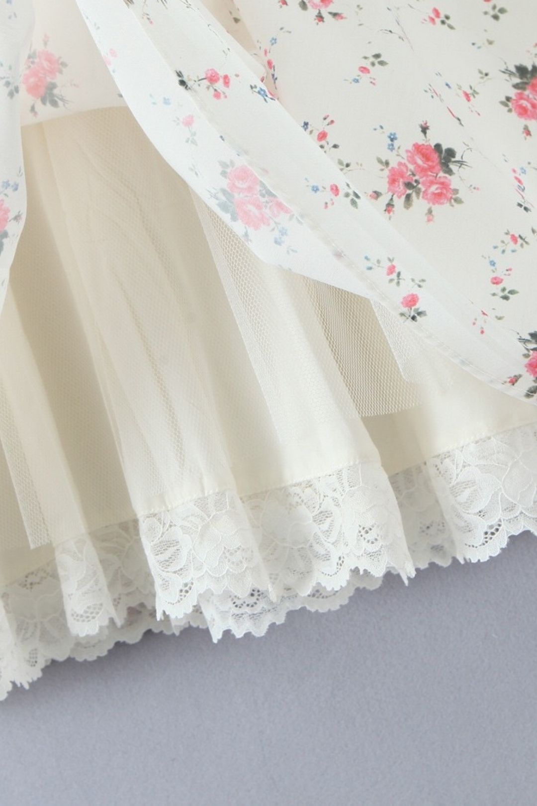 Lace Splicing Short Off-the-shoulder Dress