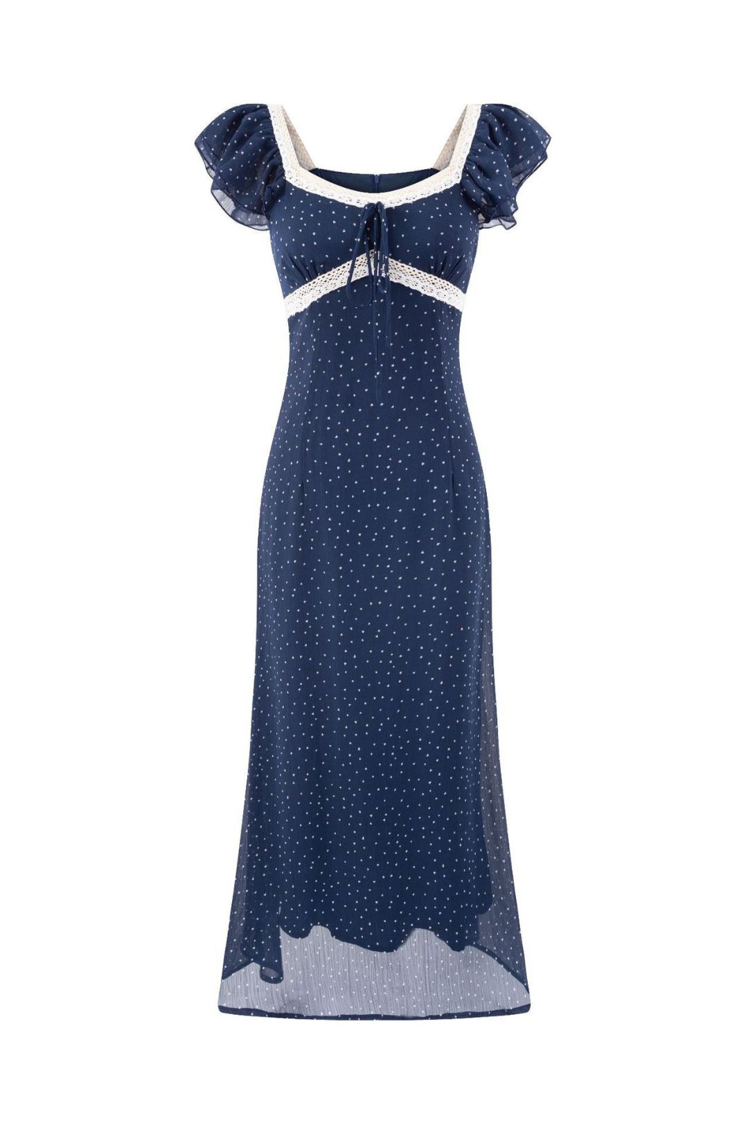 Square Neck Sexy Slim Backless Long Dress