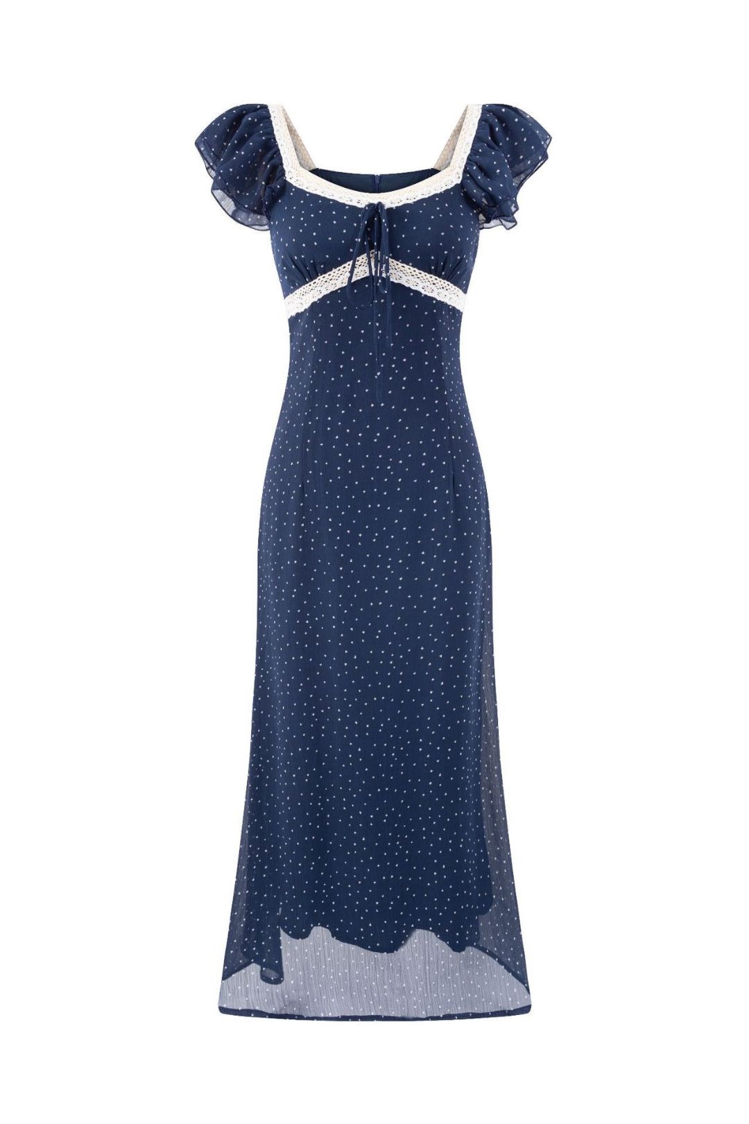 Square Neck Sexy Slim Backless Long Dress