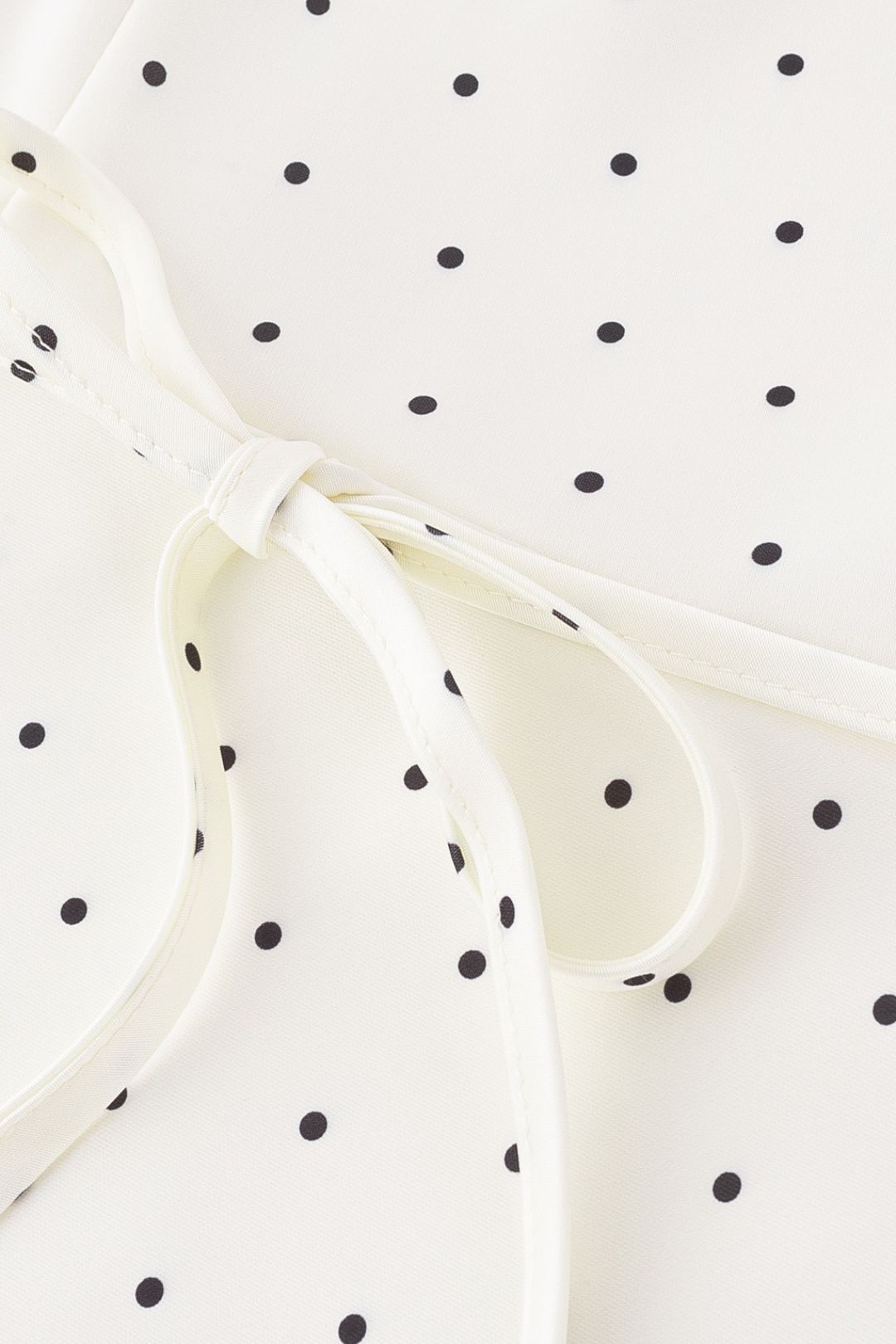 Polka Dot Print Chic Lace Splicing Long Dress