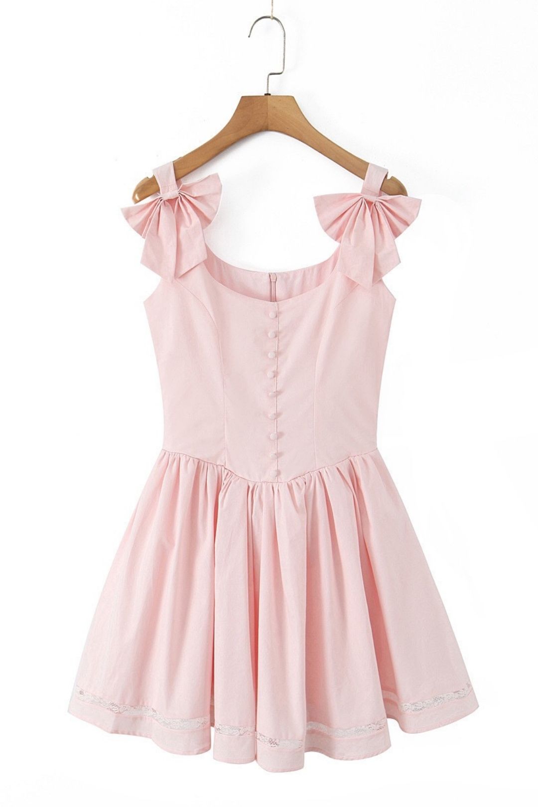 Single-breasted Short Dress