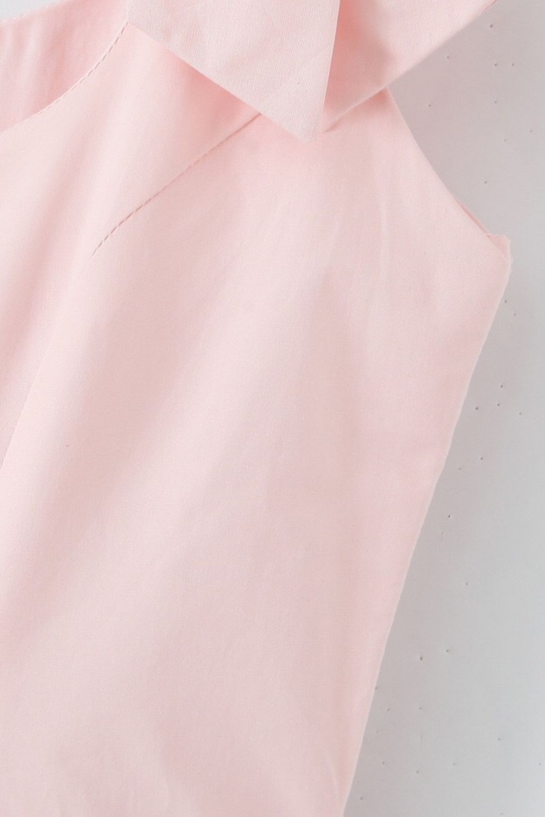 Single-breasted Short Dress