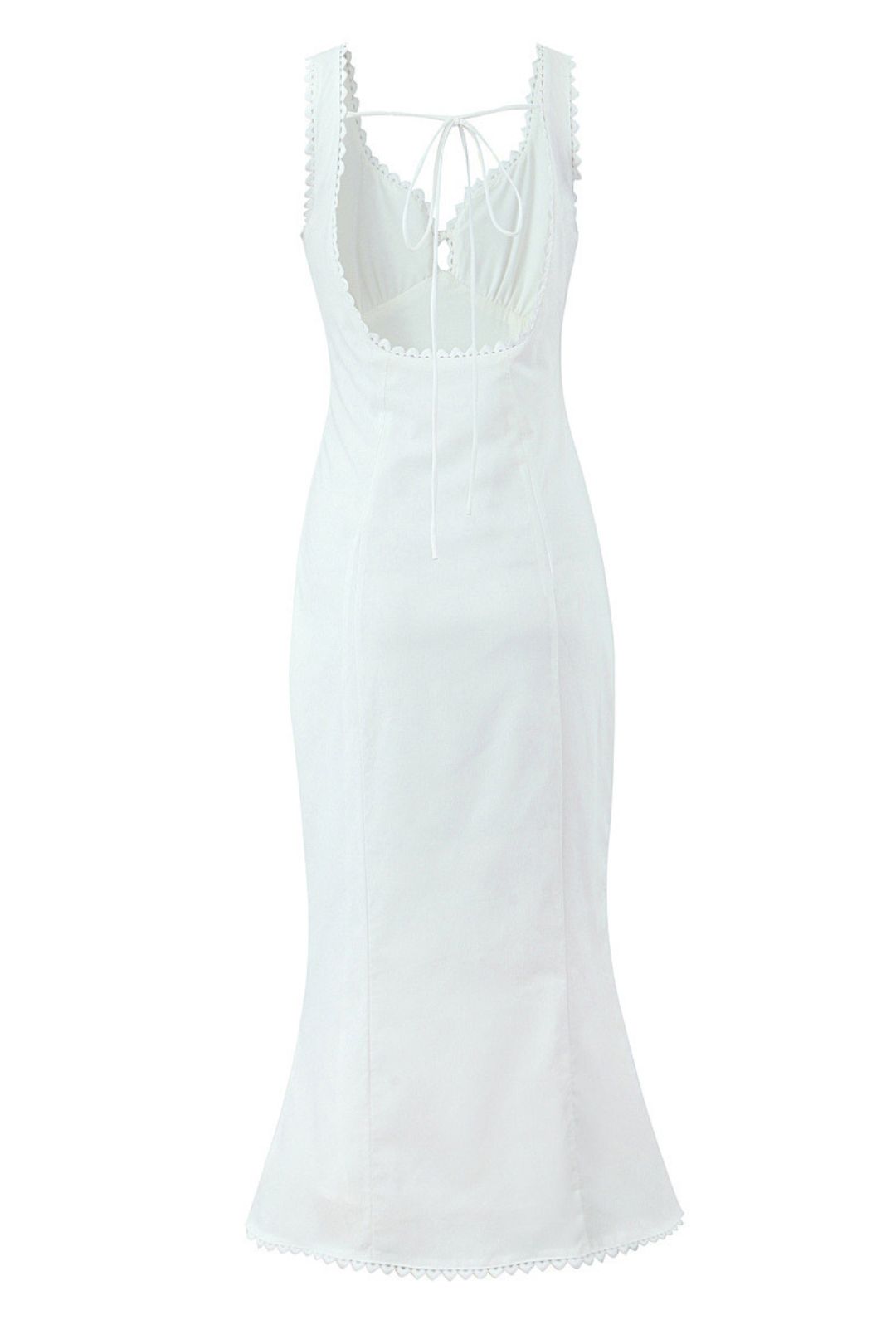 French Sexy Backless Fishtail Dress