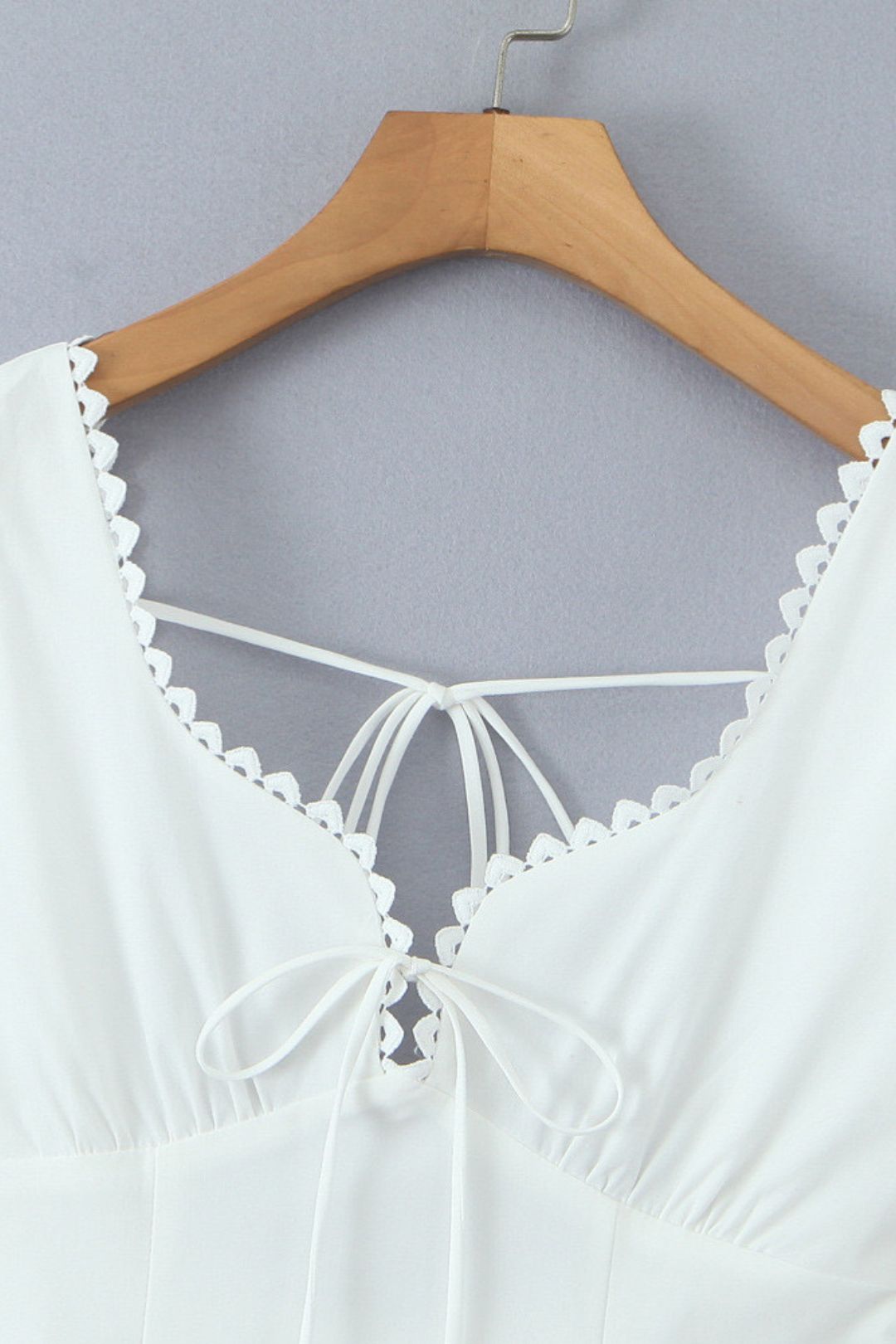 French Sexy Backless Fishtail Dress