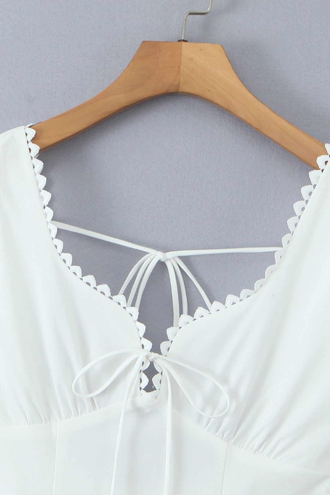 French Sexy Backless Fishtail Dress