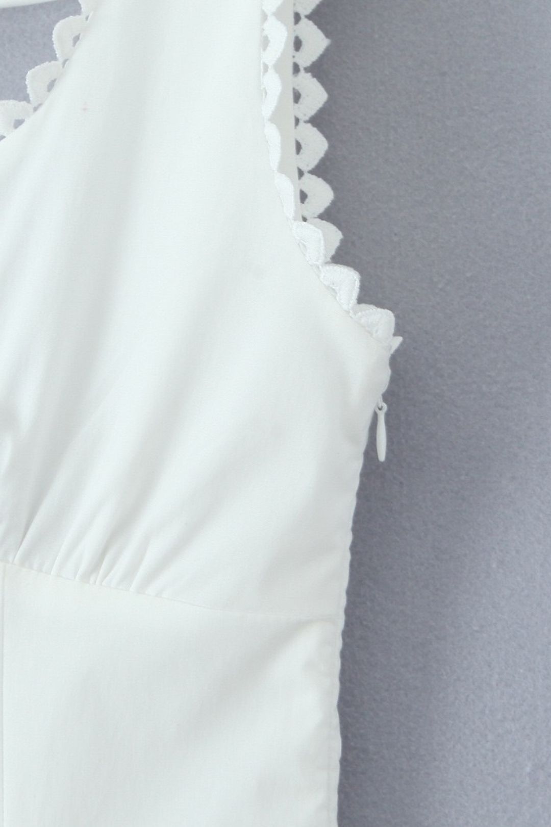 French Sexy Backless Fishtail Dress