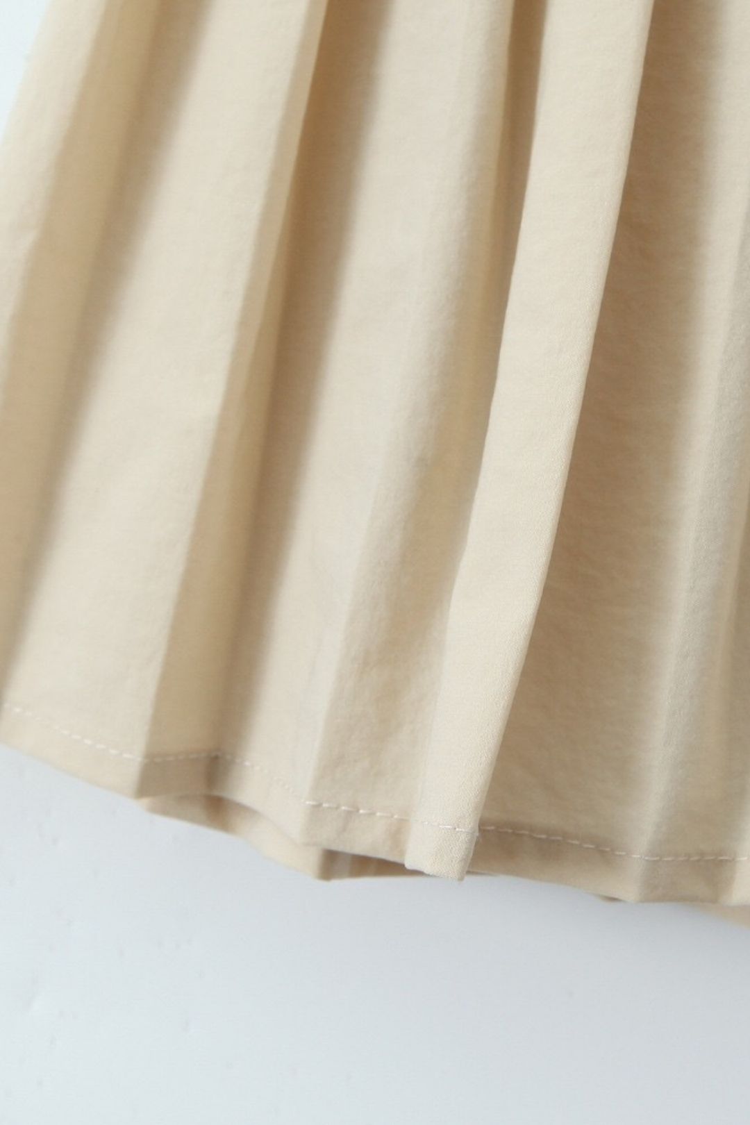 Backless Pleated Dress Sweet Waist Suspender Mini Dress