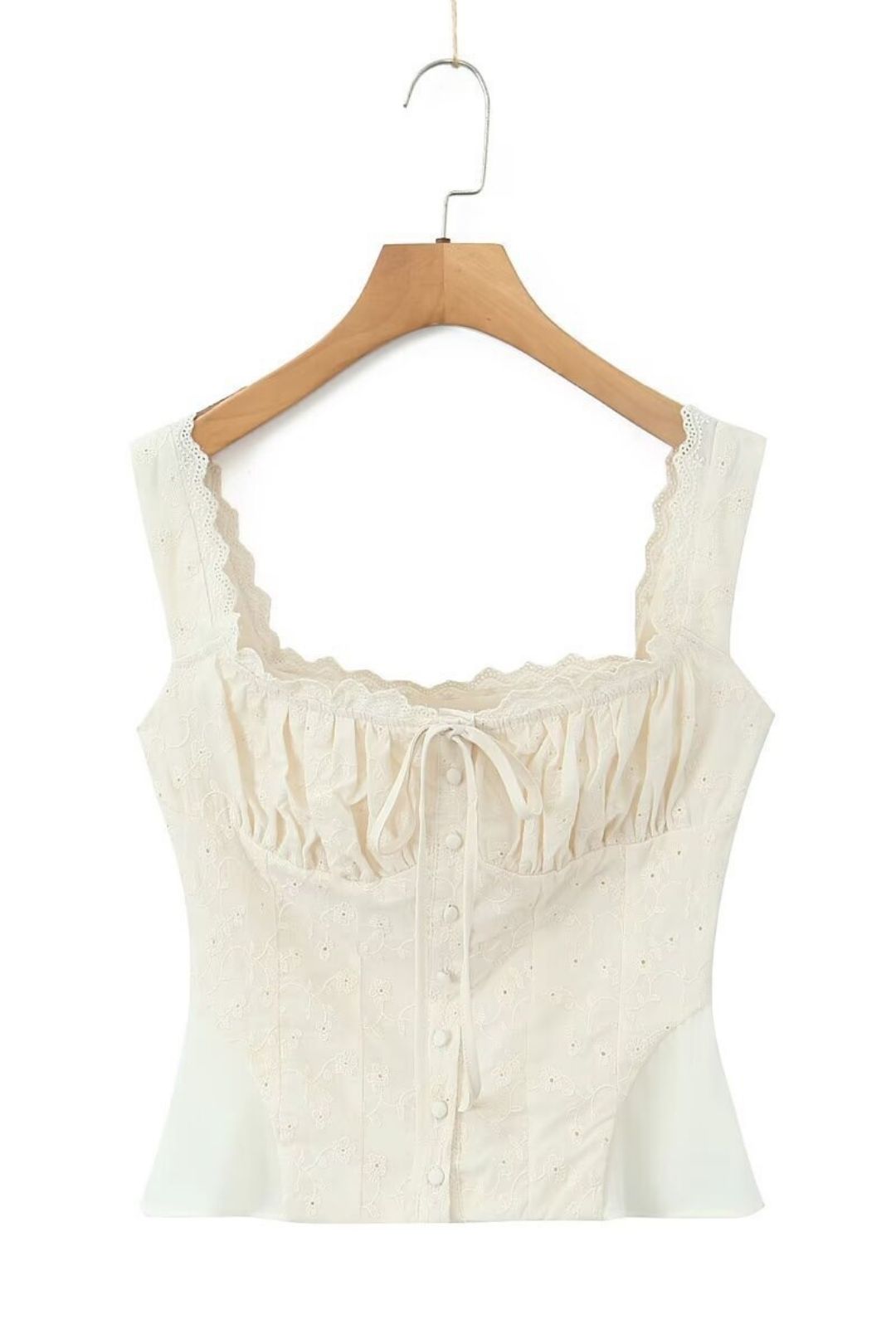 Button-up Beige Vest High-waisted Slimming Fishtail Hip-wrapped Skirt Set