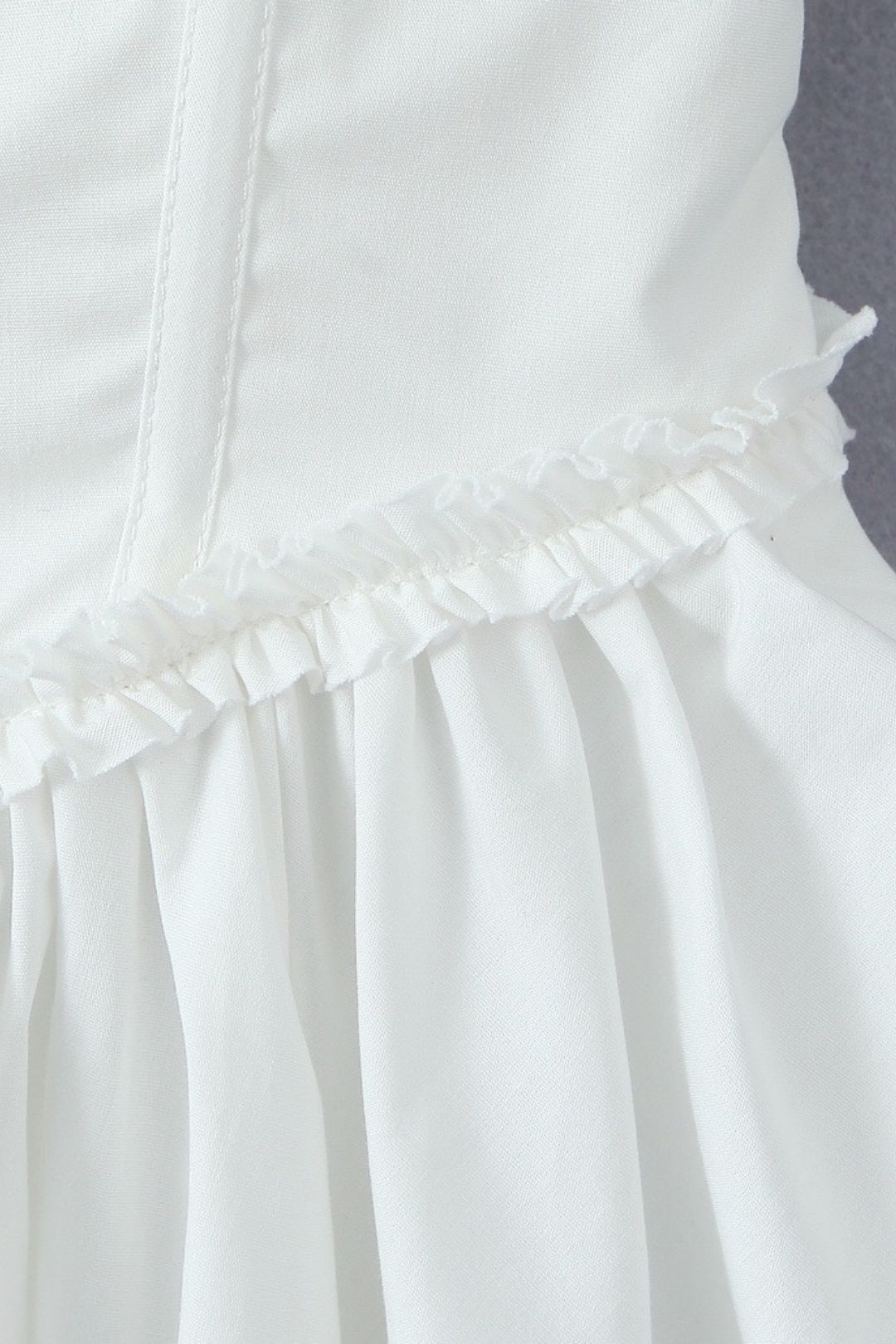 Square Neck Sexy Backless Short Dress