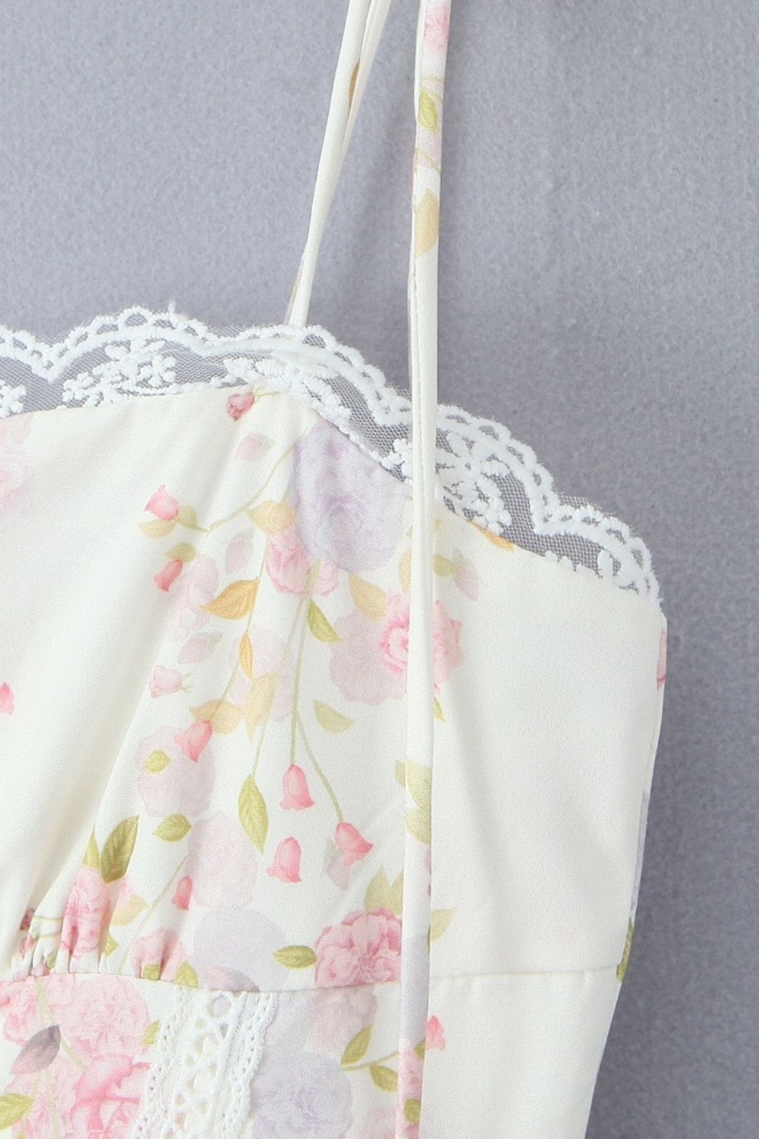 Lace Suspender Sexy Backless Mini Dress