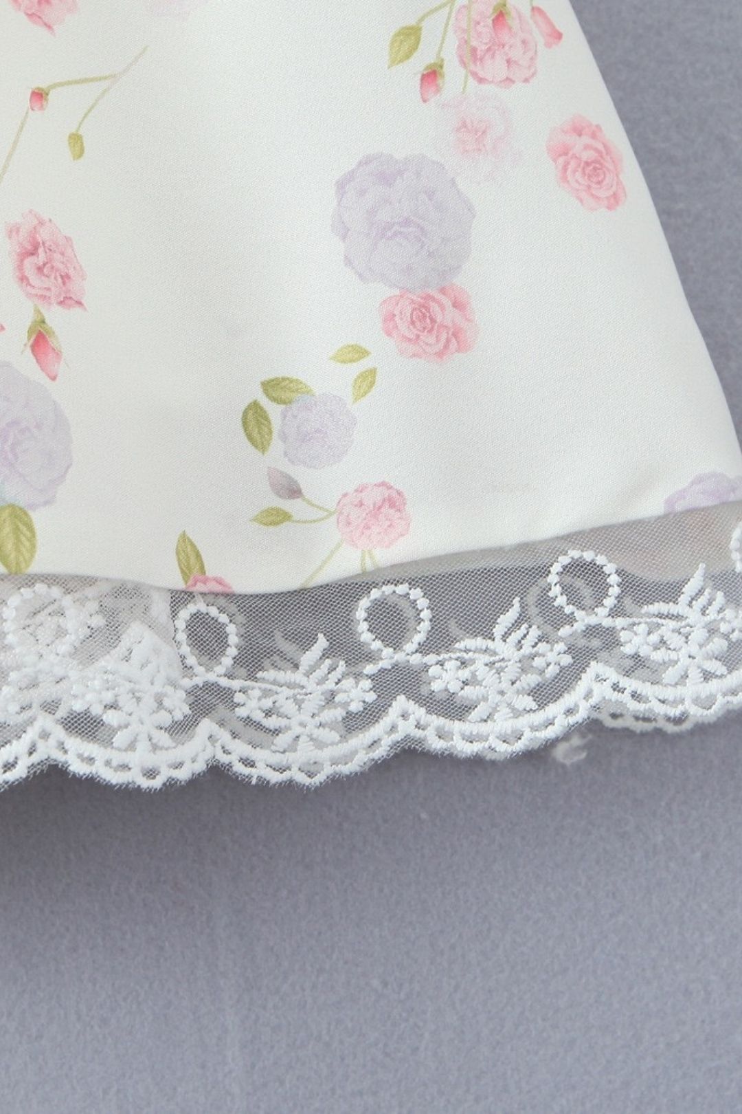 Lace Suspender Sexy Backless Mini Dress