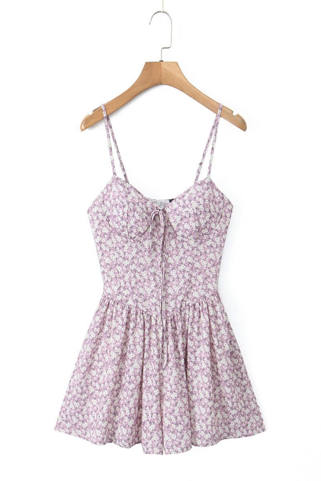 Sexy Printed Short Suspender Mini Dress